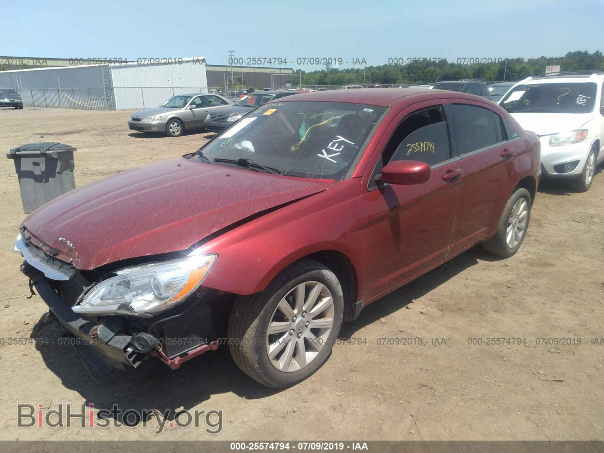 2012 CHRYSLER 200 - VIN: 1C3CCBBB6CN138409 - Фото 2
