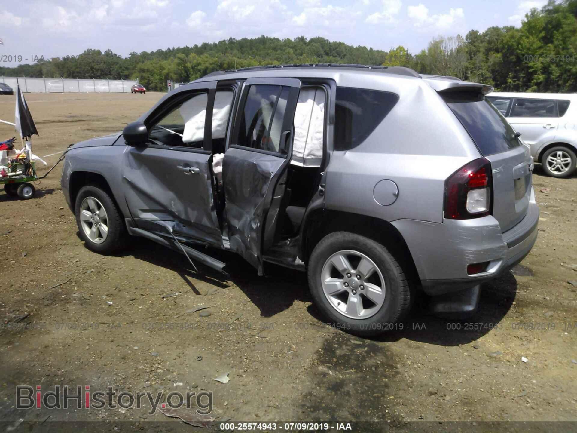 2015 JEEP COMPASS - VIN: 1C4NJCBAXFD262345 - Фото 3