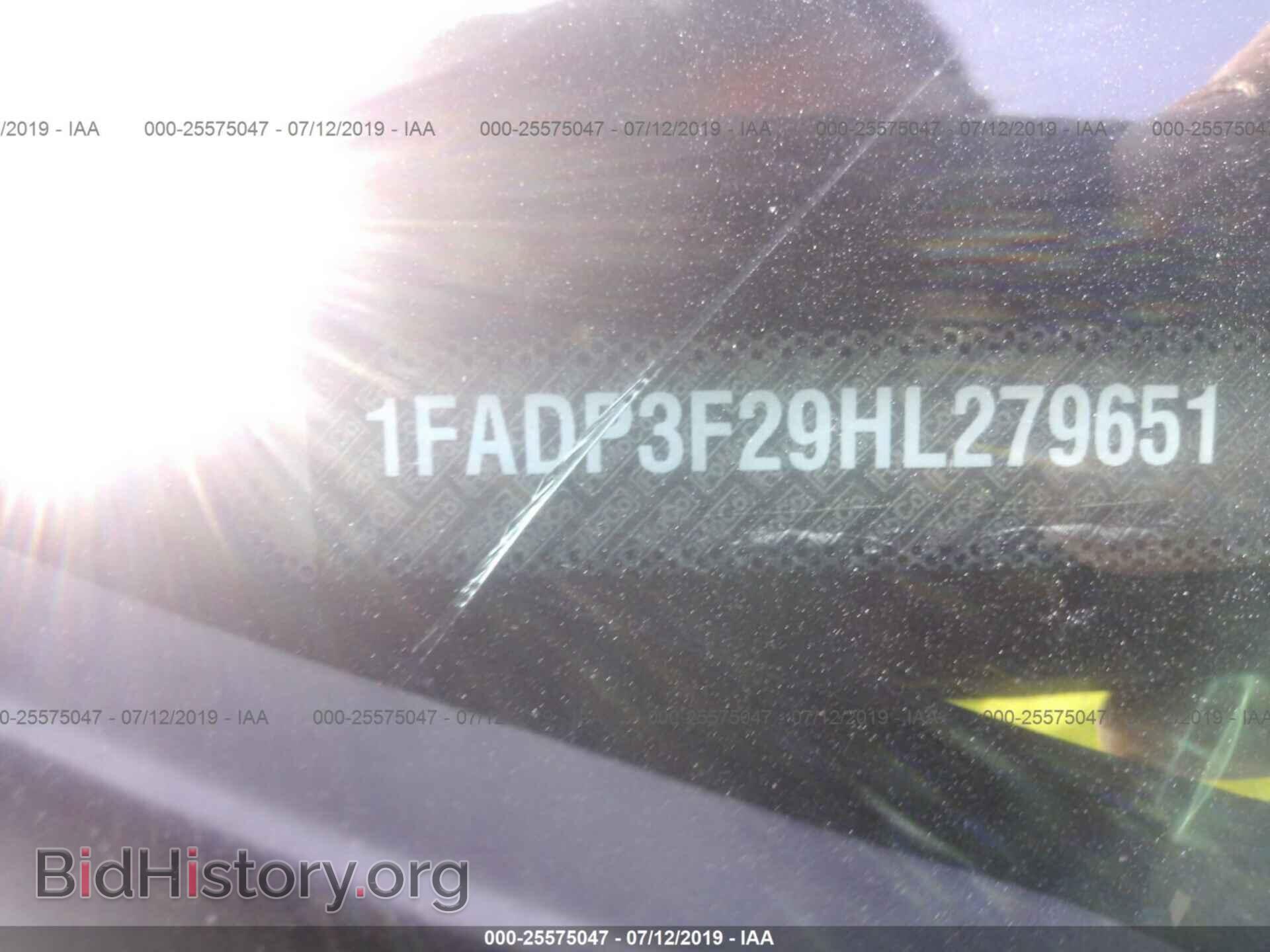 2017 FORD FOCUS - VIN: 1FADP3F29HL279651 - Фото 9