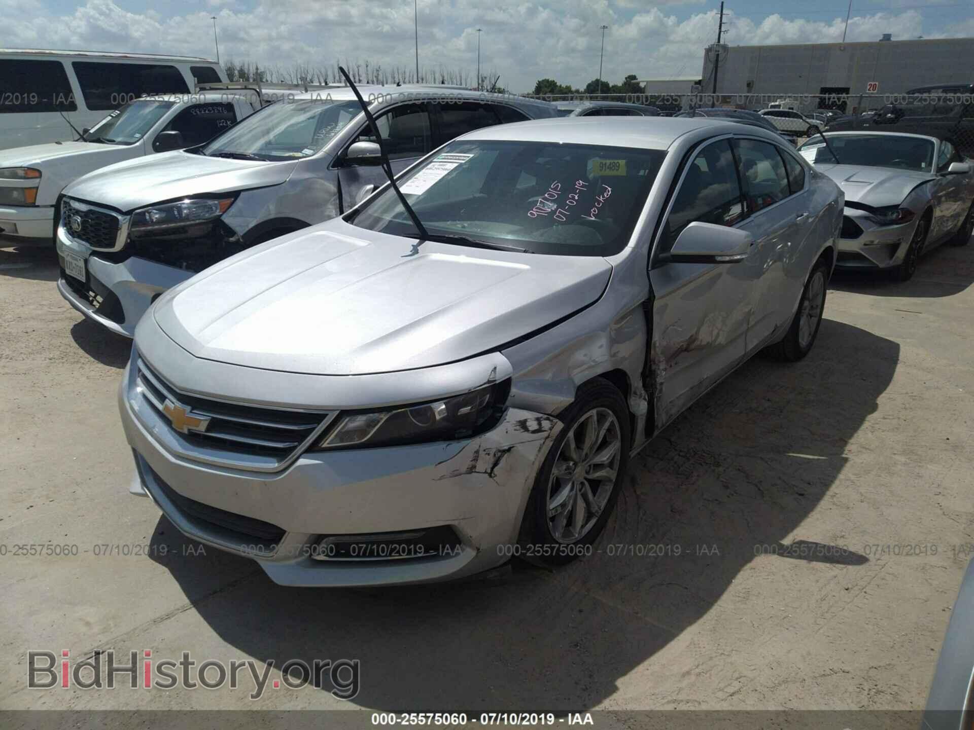 2018 CHEVROLET IMPALA - VIN: 3G1105S37J9147182 - Фото 2