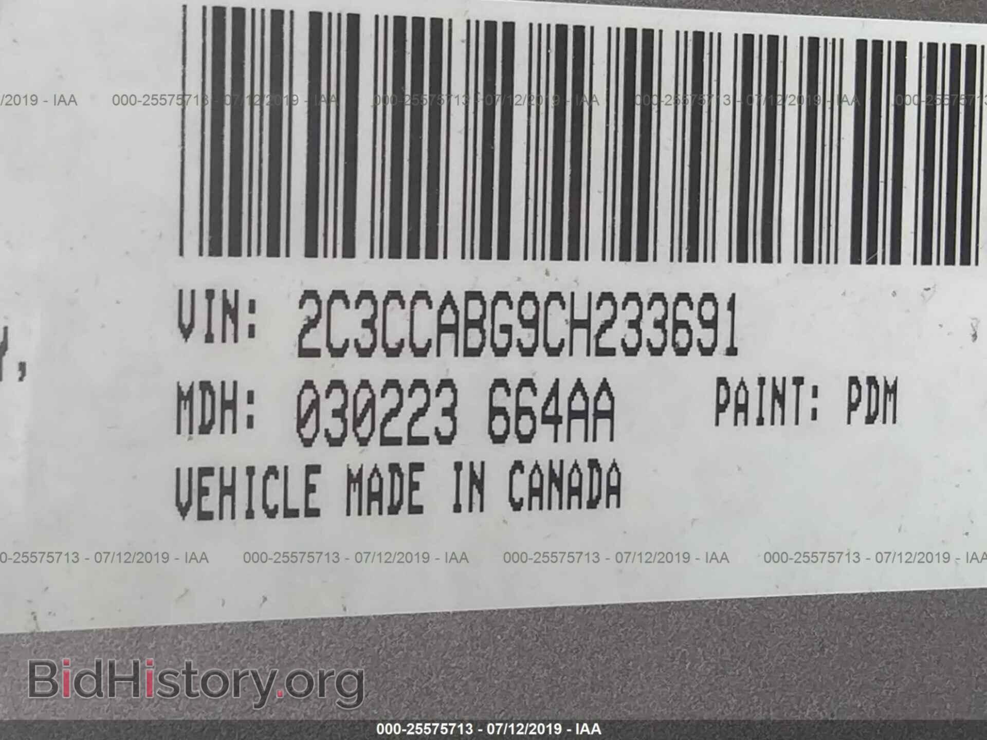 2012 CHRYSLER 300 - VIN: 2C3CCABG9CH233691 - Photo 9