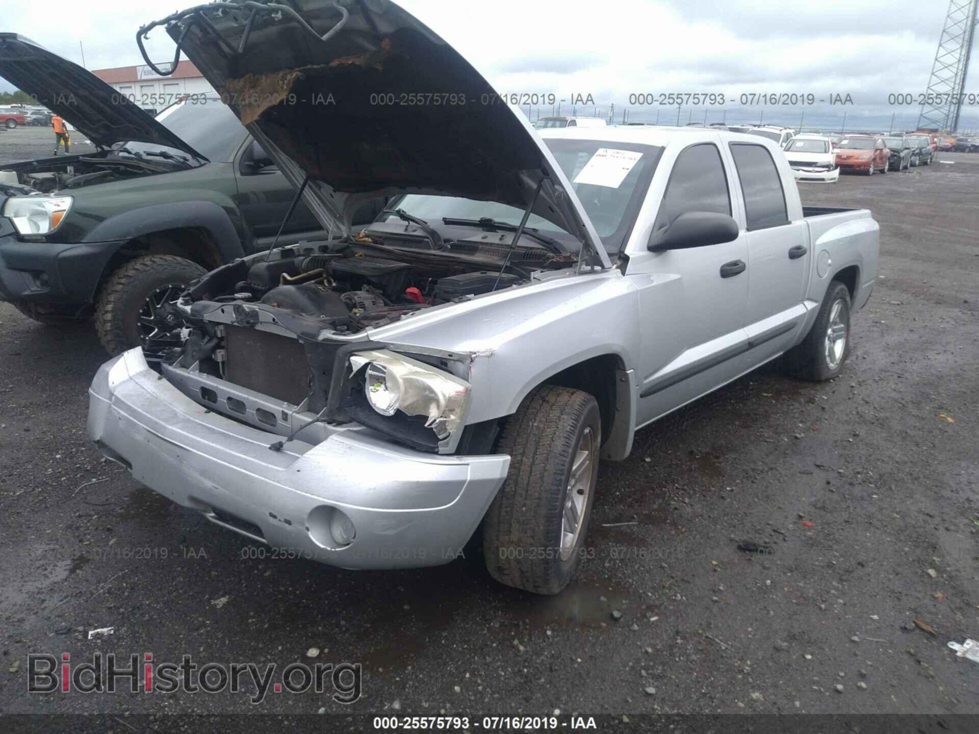 2007 DODGE DAKOTA - VIN: 1D7HE48K37S194741 - Фото 2
