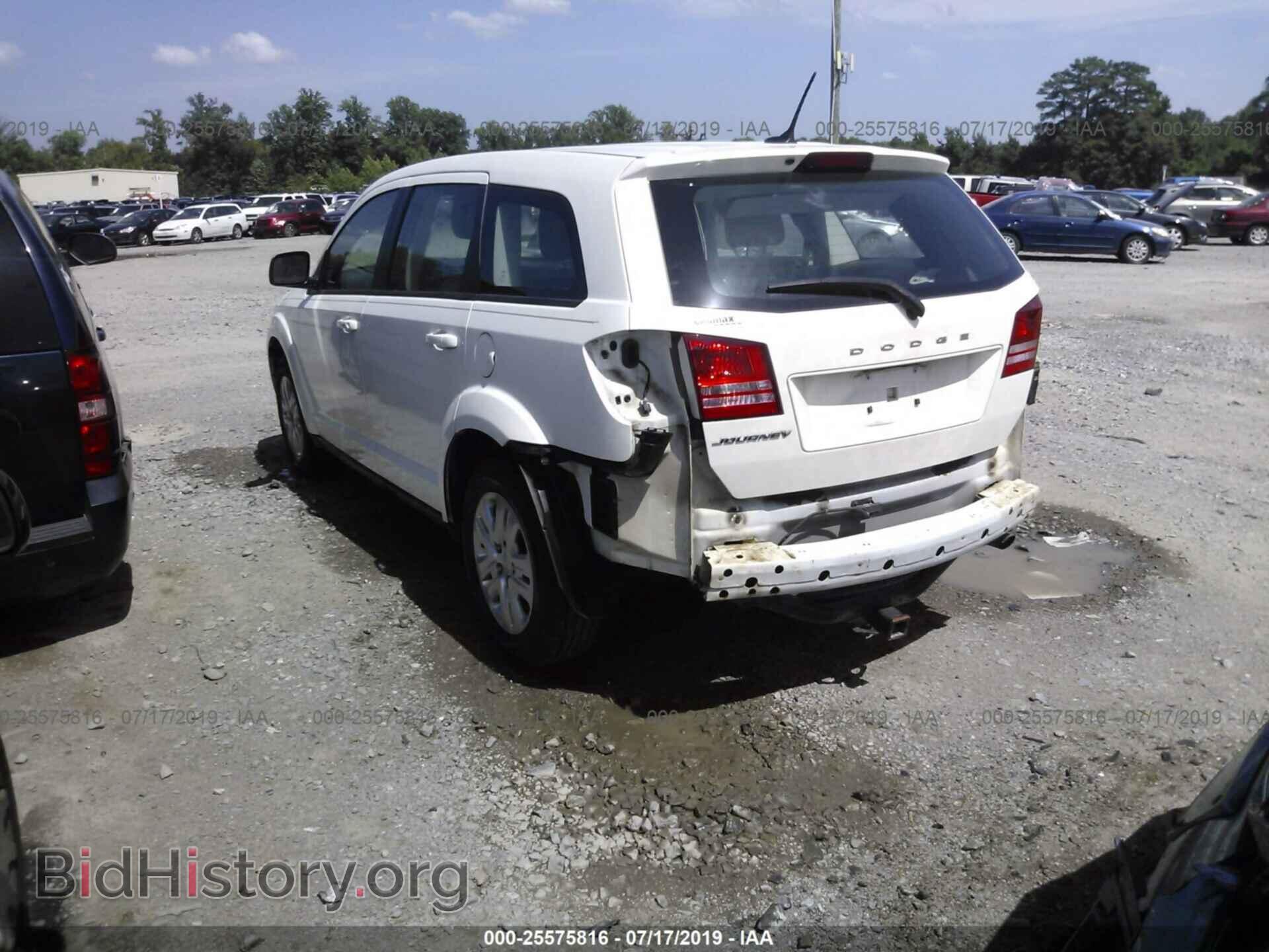 2014 DODGE JOURNEY - VIN: 3C4PDCAB9ET247306 - Фото 3