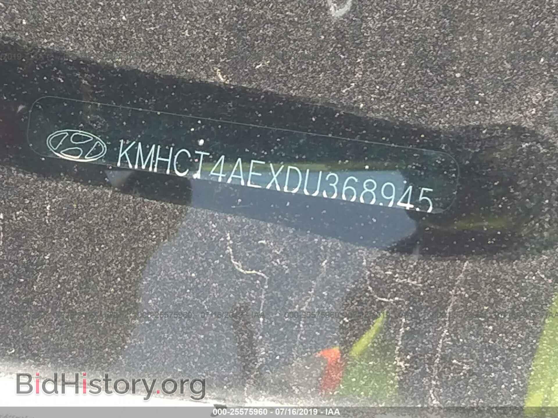 2013 HYUNDAI ACCENT - VIN: KMHCT4AEXDU368945 - Фото 9