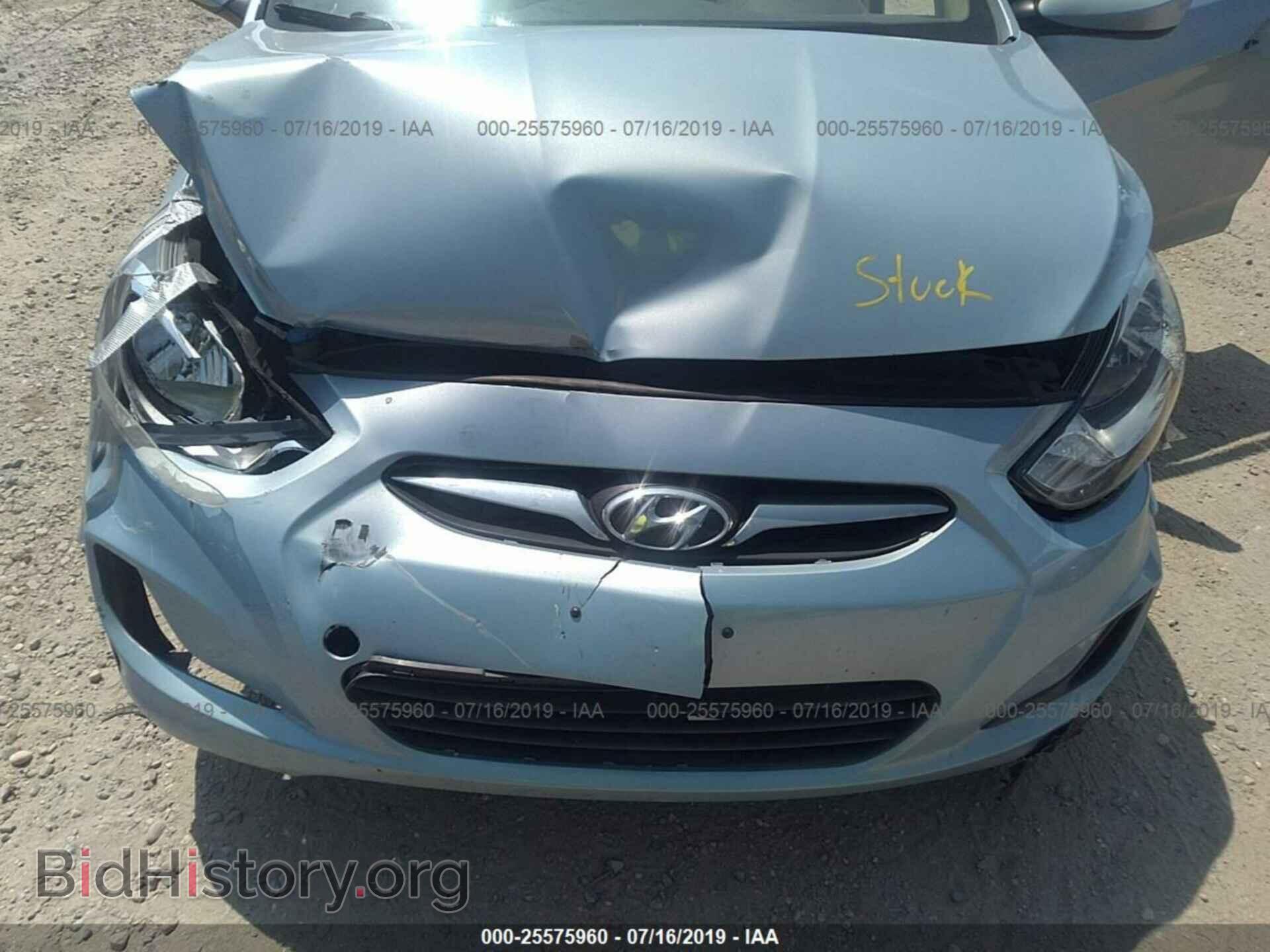 2013 HYUNDAI ACCENT - VIN: KMHCT4AEXDU368945 - Фото 10