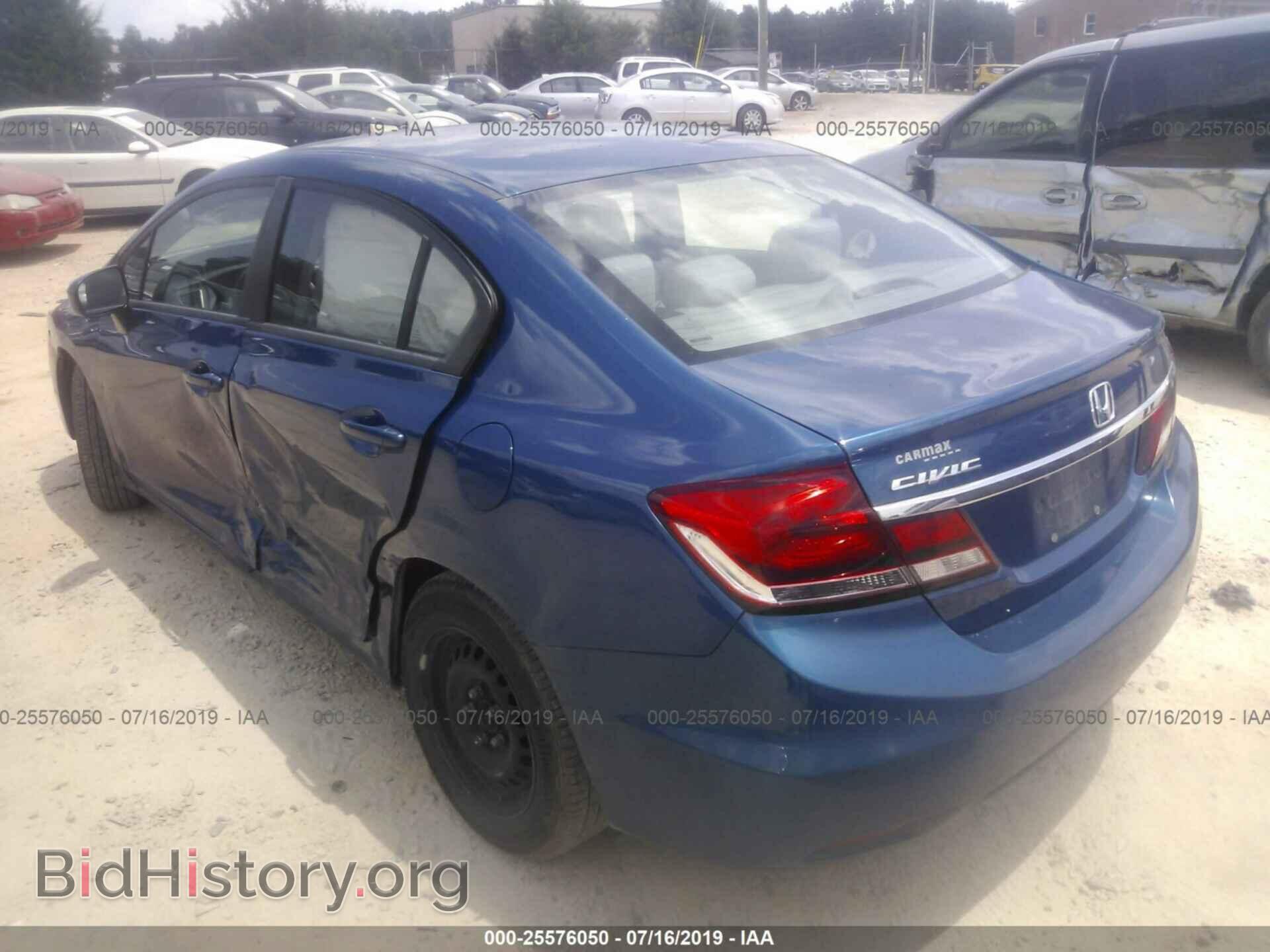 2014 HONDA CIVIC - VIN: 19XFB2F56EE055893 - Фото 3
