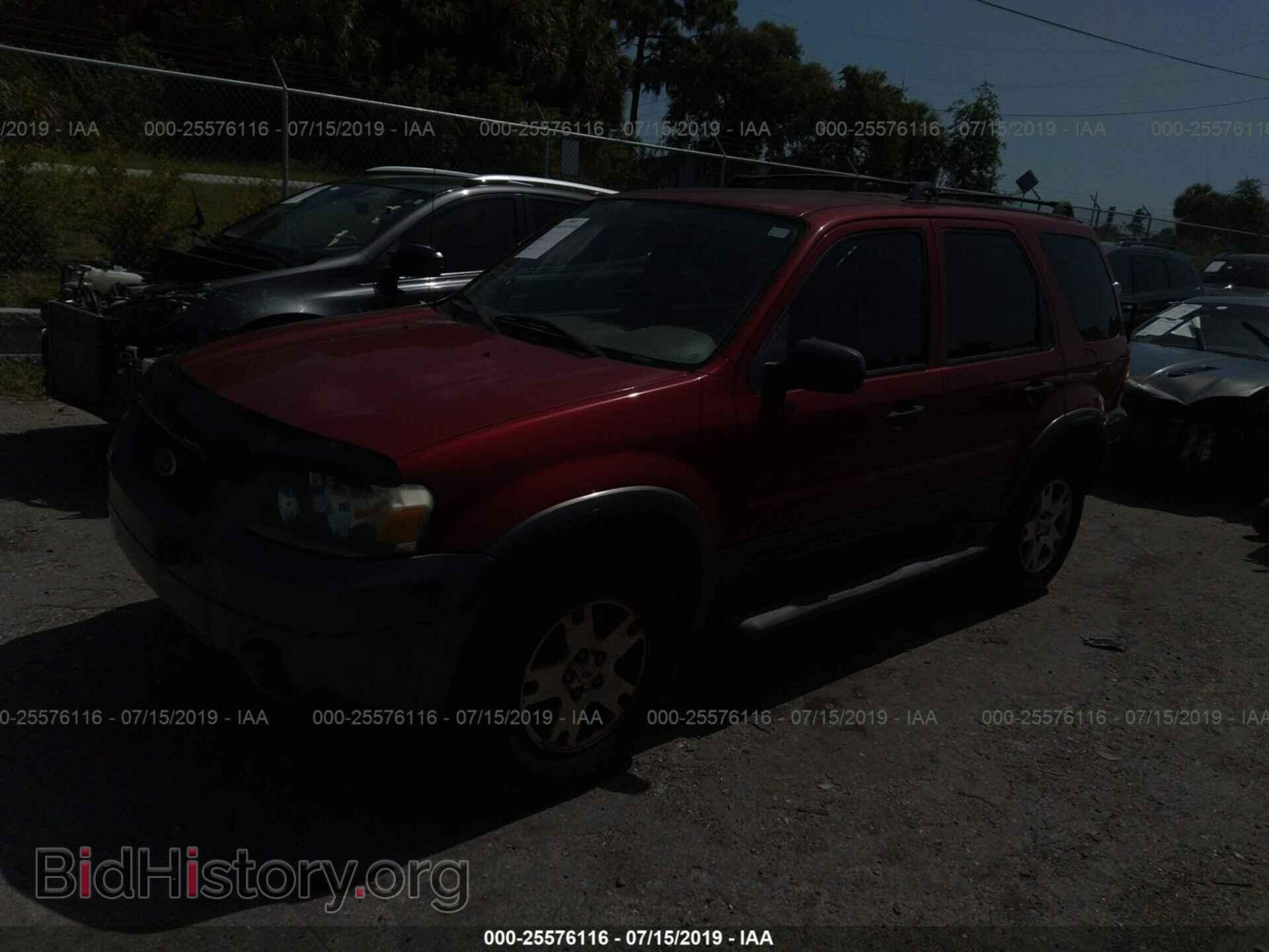 2005 FORD ESCAPE - VIN: 1FMCU03175KD87675 - Фото 2