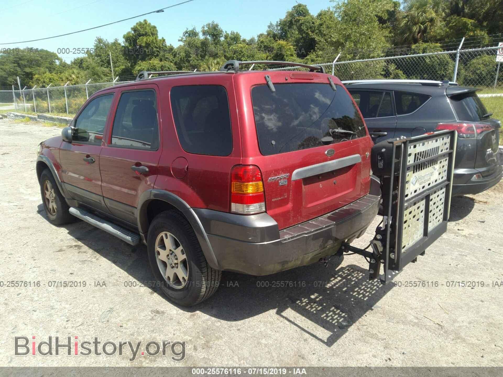 2005 FORD ESCAPE - VIN: 1FMCU03175KD87675 - Фото 3
