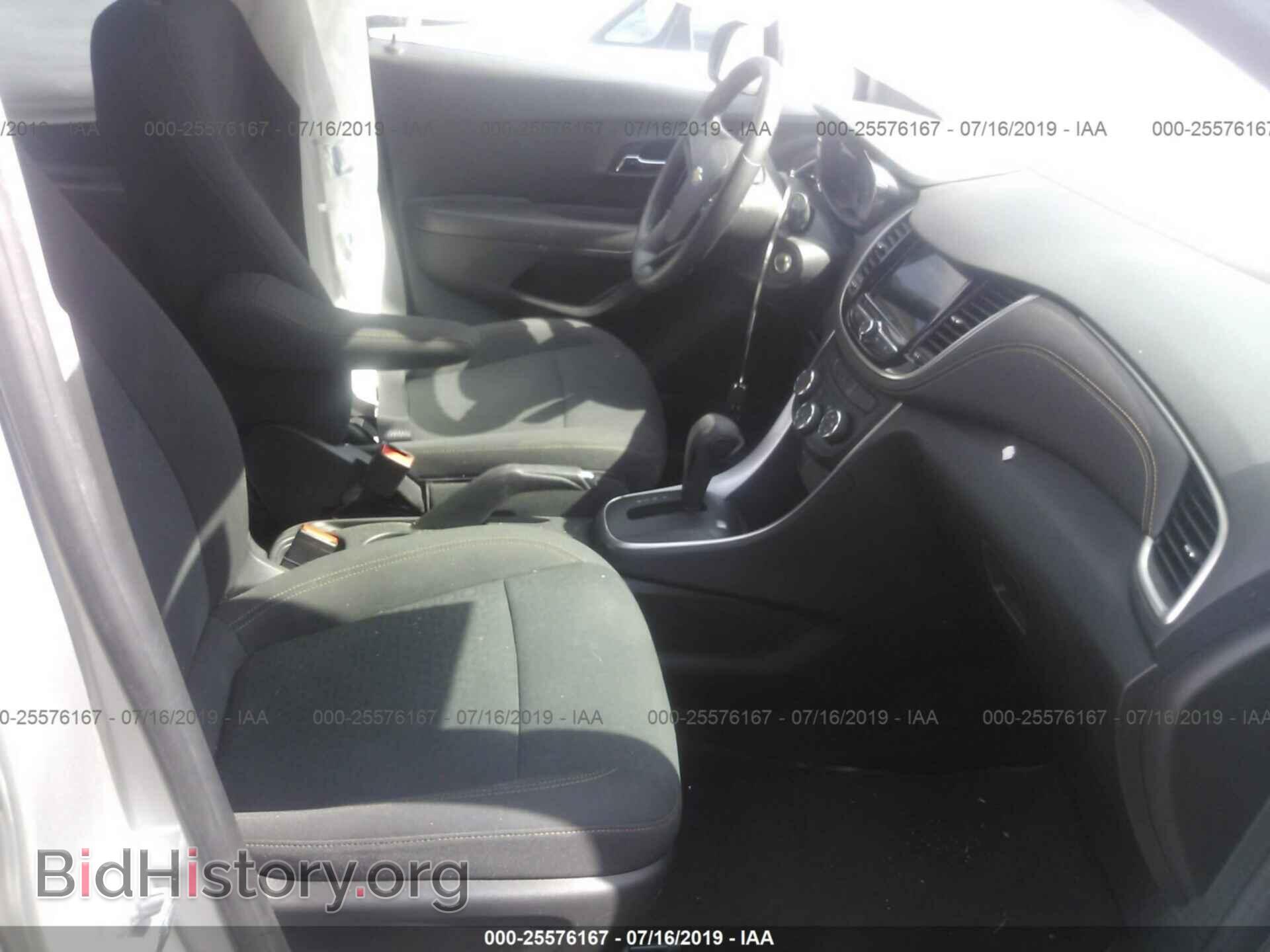 2018 CHEVROLET TRAX - VIN: KL7CJNSB1JB598978 - Фото 5