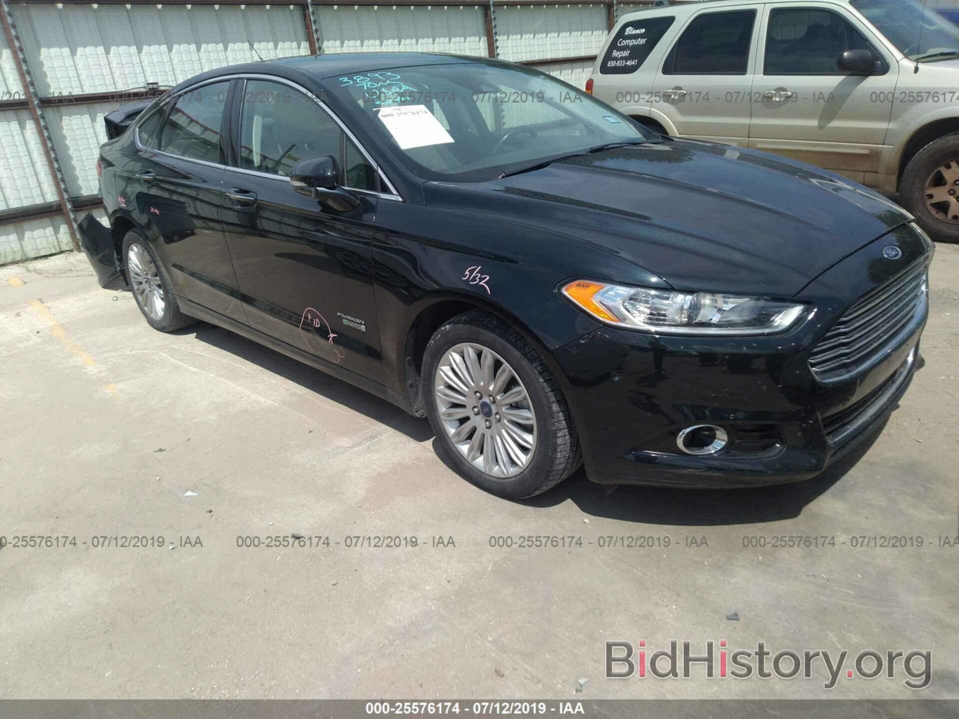 Photo 3FA6P0SU0ER382744 - FORD FUSION 2014