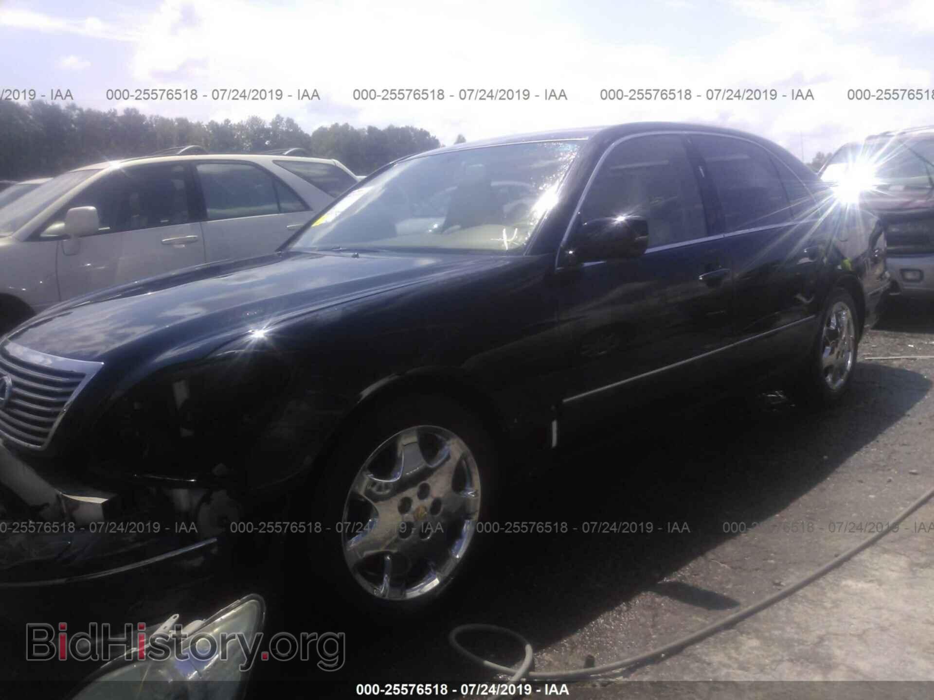 2004 LEXUS LS - VIN: JTHBN36F540124762 - Фото 2