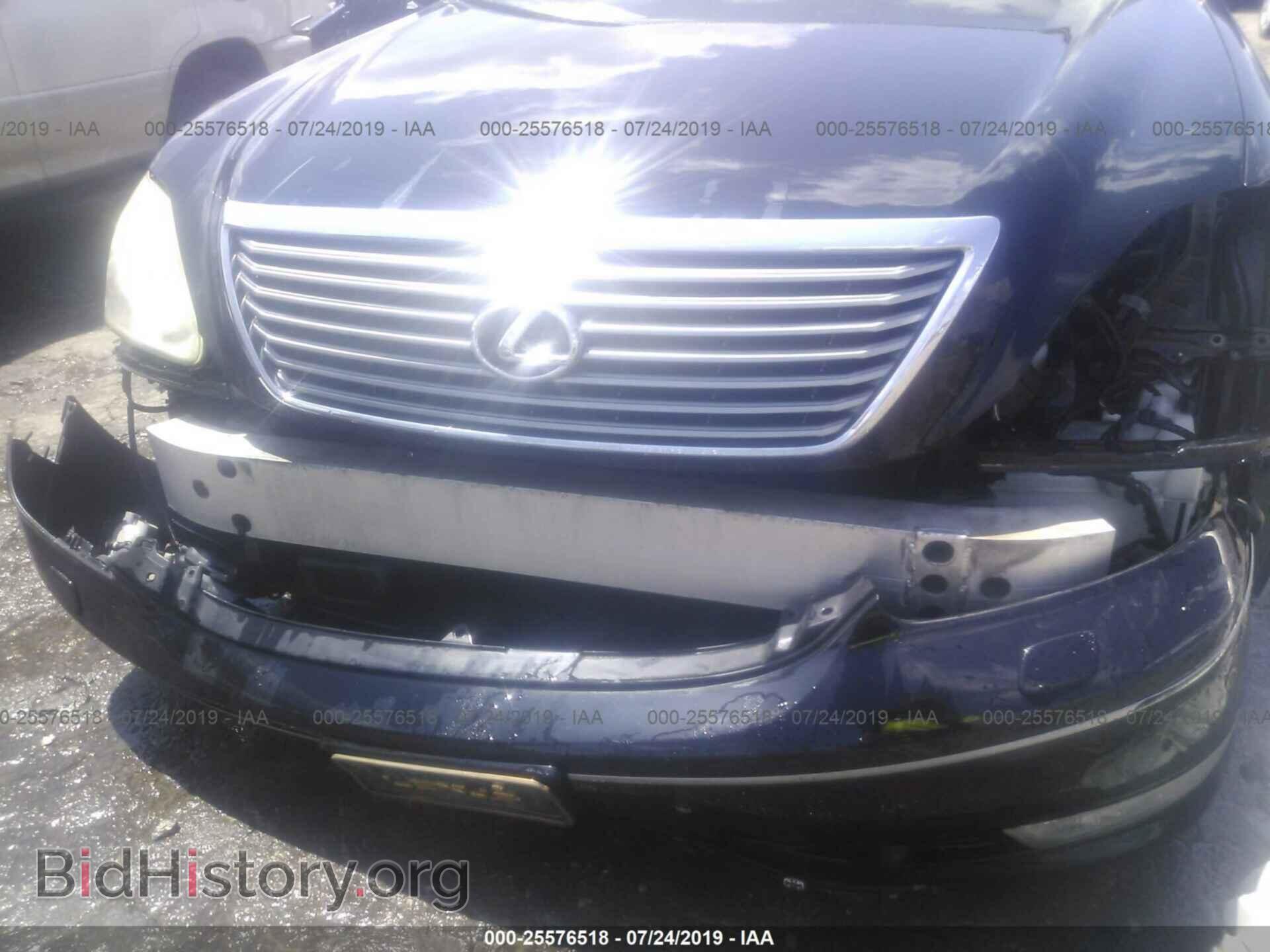 2004 LEXUS LS - VIN: JTHBN36F540124762 - Фото 6