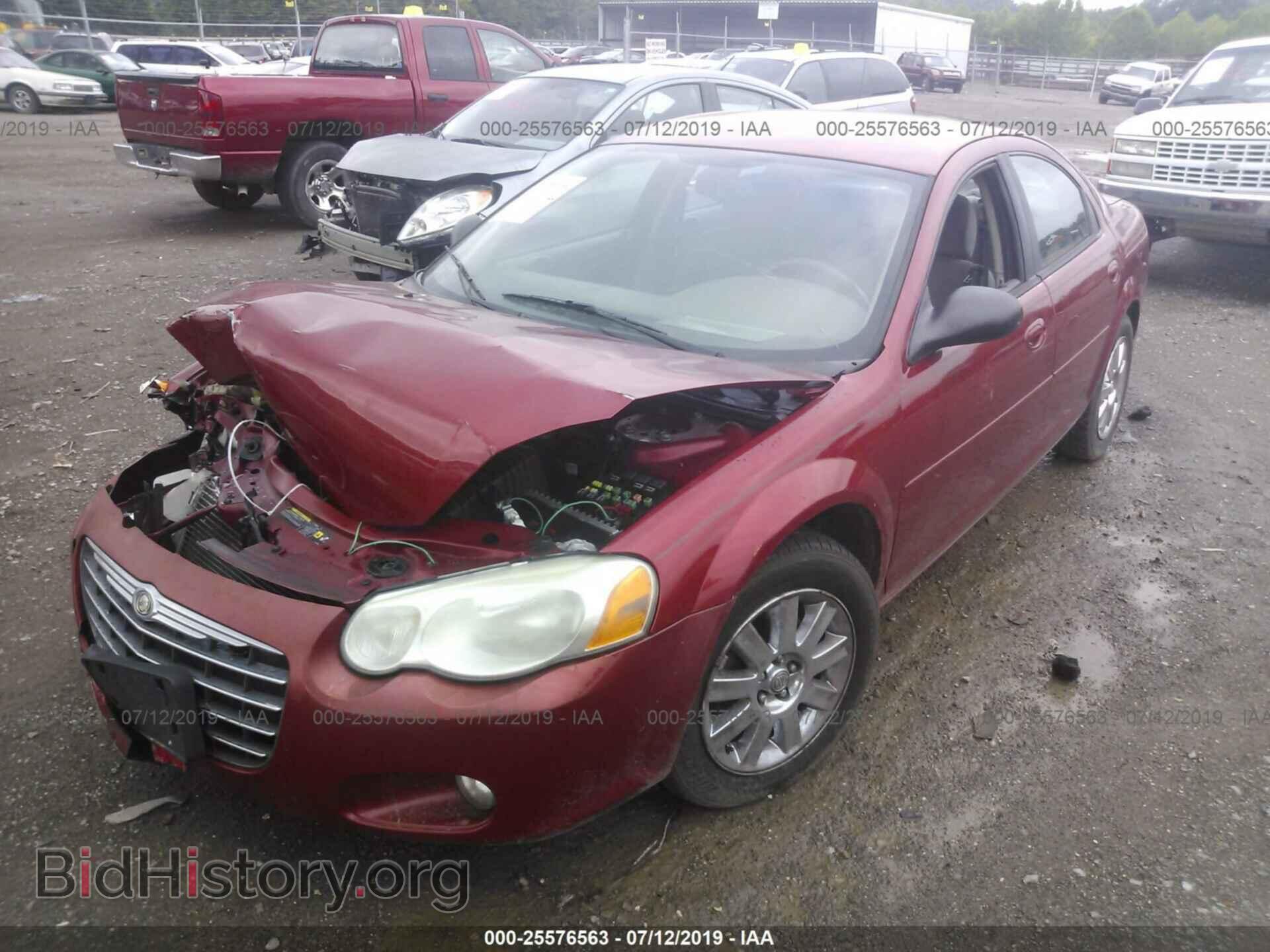 2005 CHRYSLER SEBRING - VIN: 1C3EL56R45N688342 - Фото 2