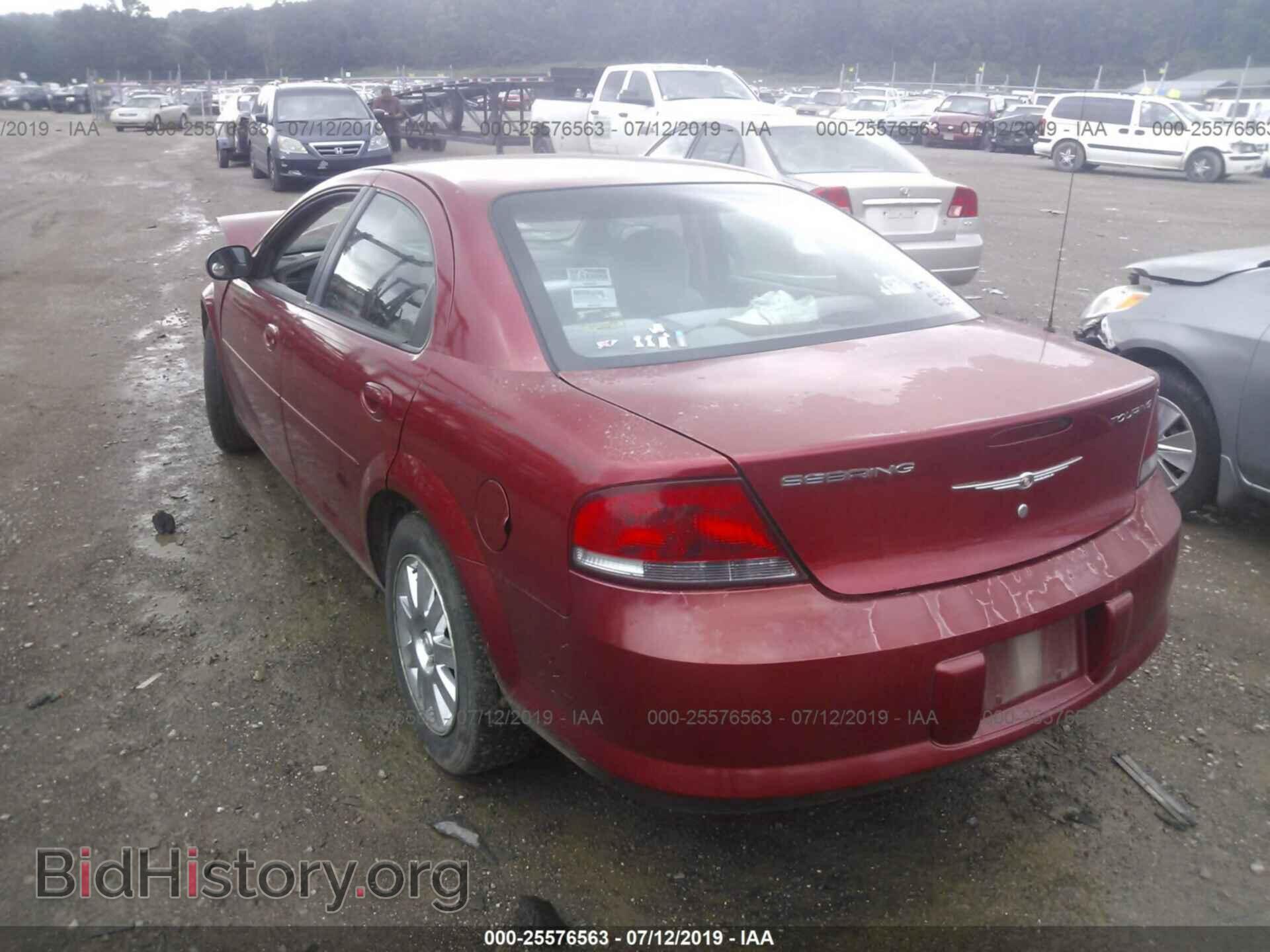 2005 CHRYSLER SEBRING - VIN: 1C3EL56R45N688342 - Фото 3
