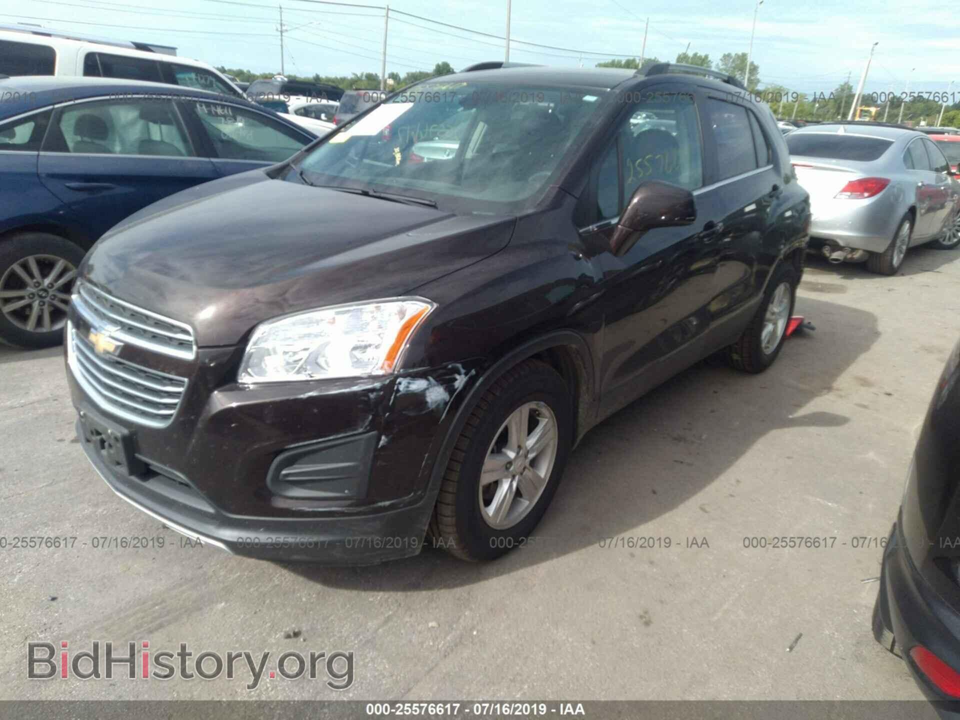 2015 CHEVROLET TRAX - VIN: KL7CJLSB5FB112412 - Фото 2