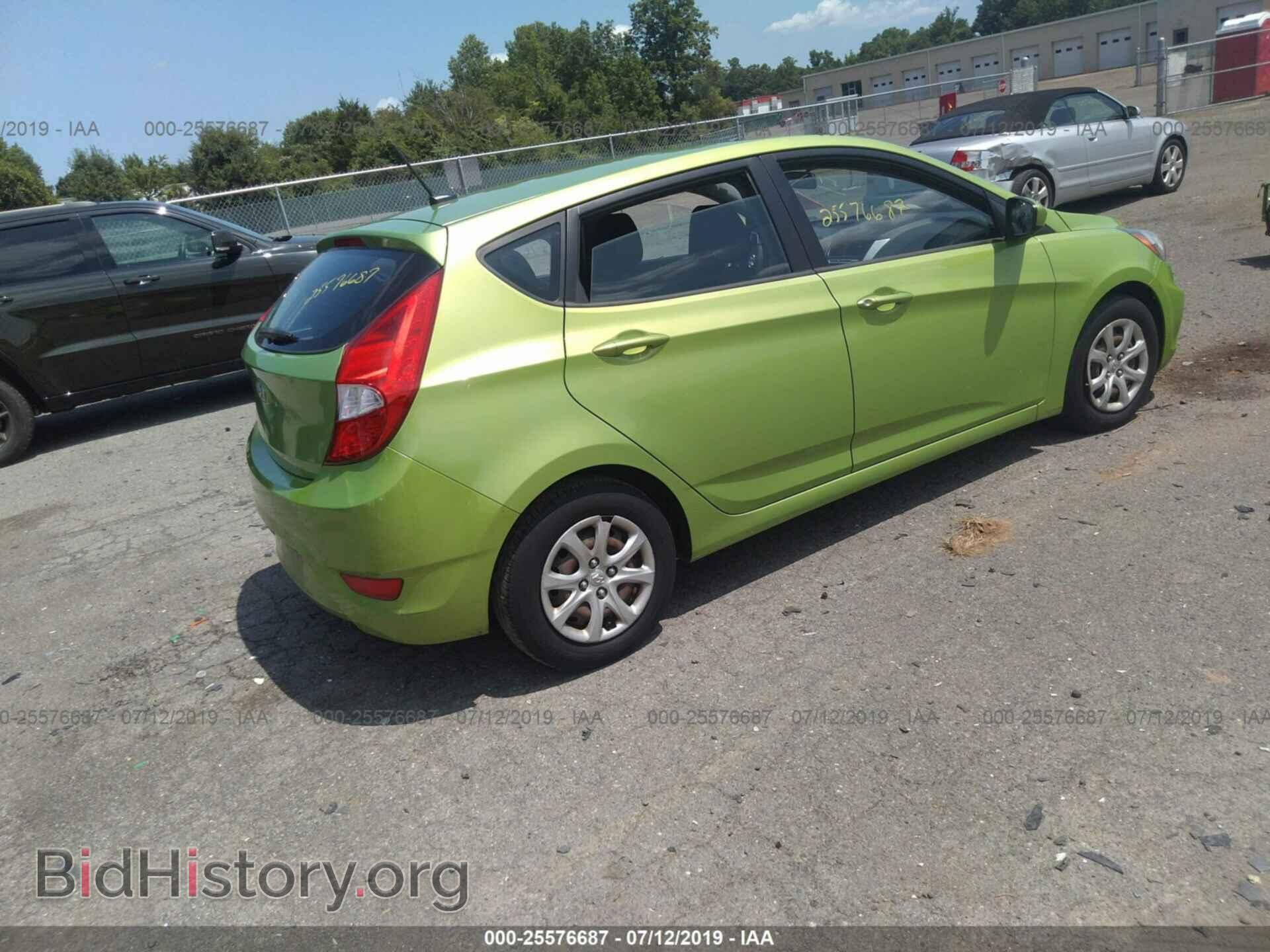 2012 HYUNDAI ACCENT - VIN: KMHCT5AE1CU008676 - Фото 4