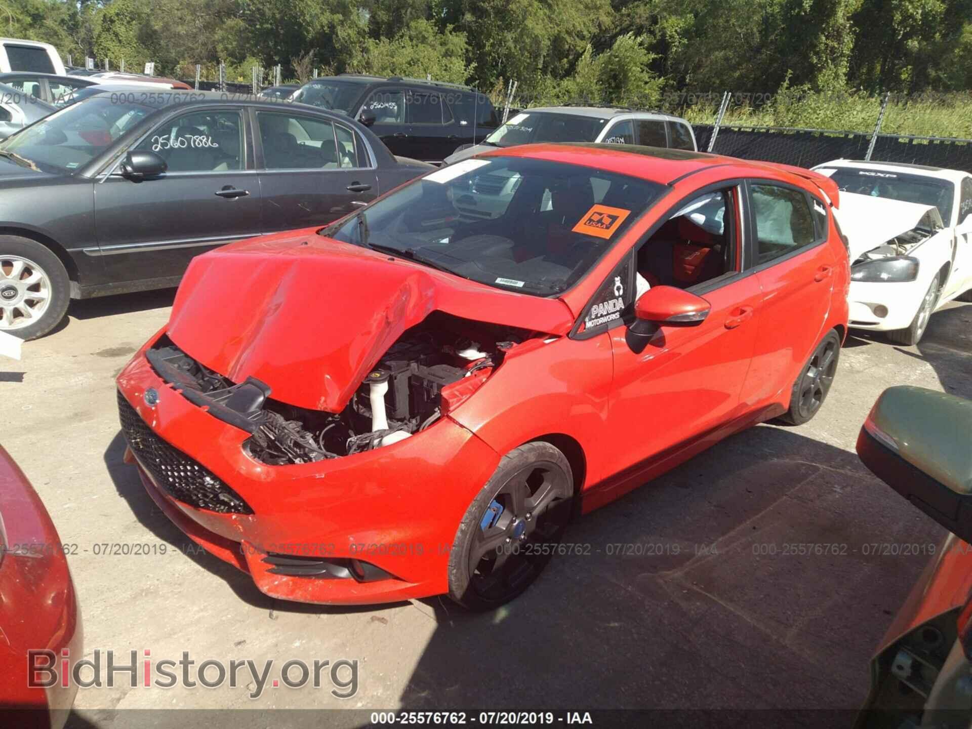 2014 FORD FIESTA - VIN: 3FADP4GX5EM100290 - Фото 2