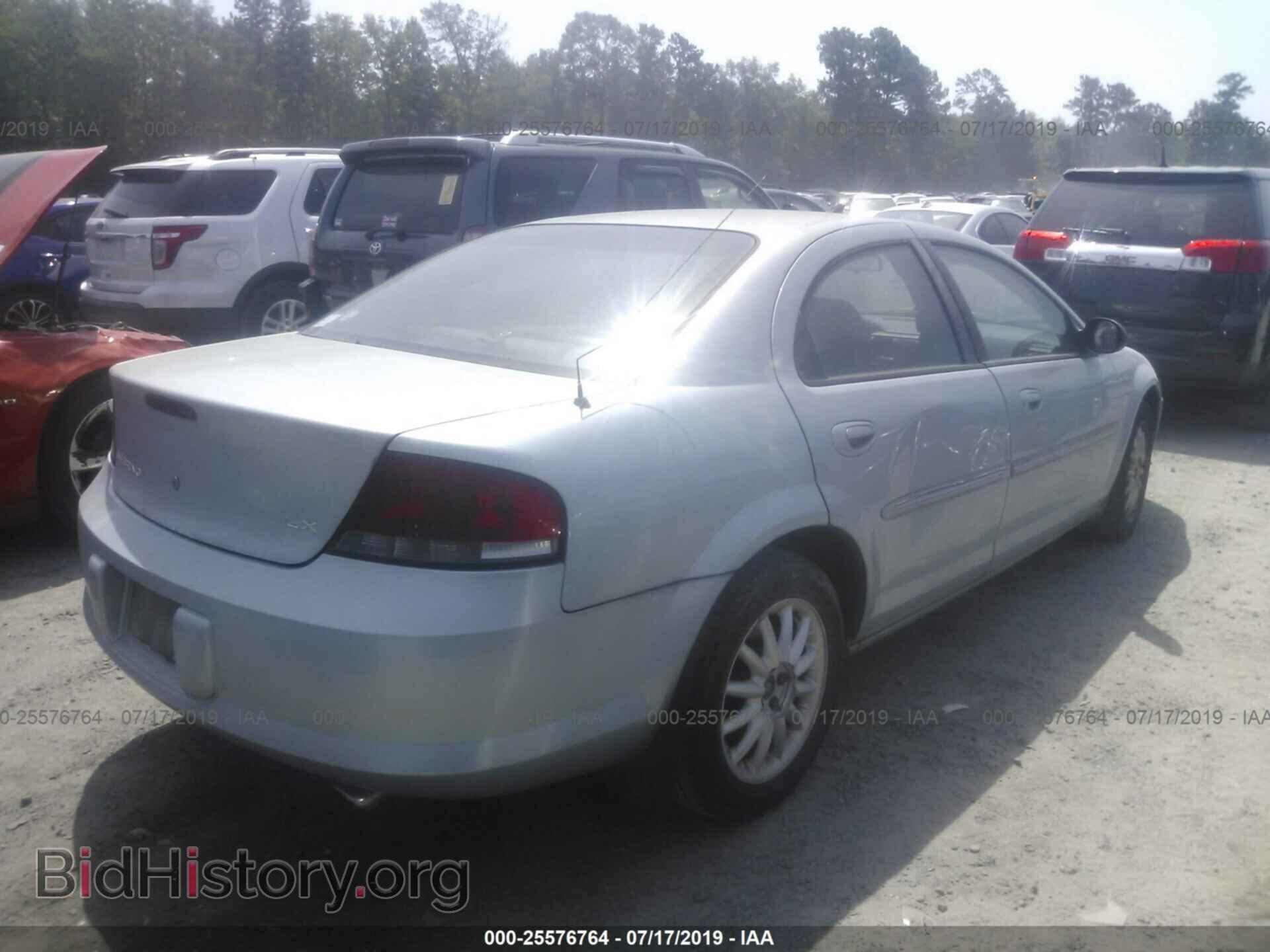 2001 CHRYSLER SEBRING - VIN: 1C3EL46U81N672640 - Photo 4