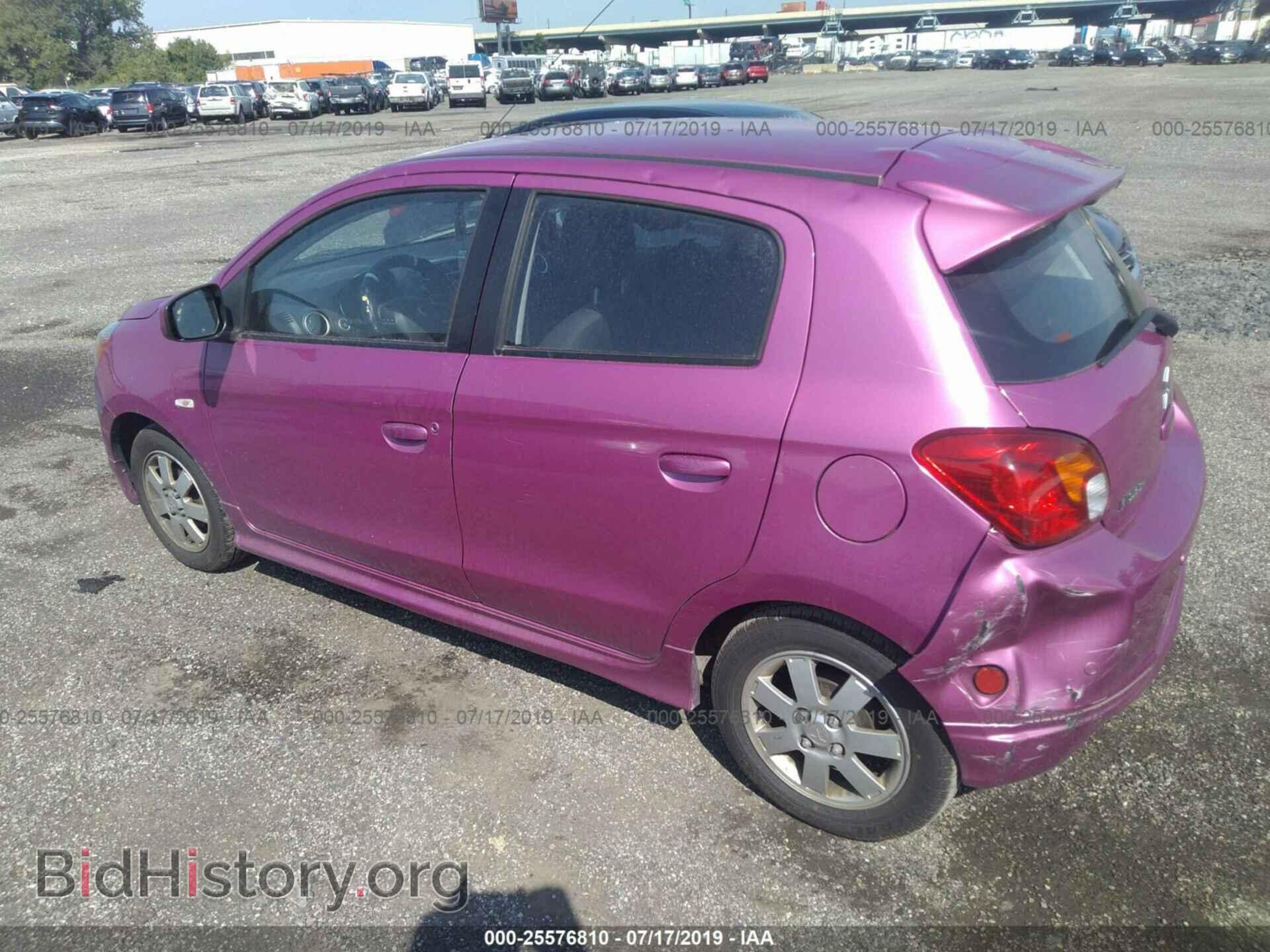 2014 MITSUBISHI MIRAGE - VIN: ML32A4HJ2EH007098 - Фото 3