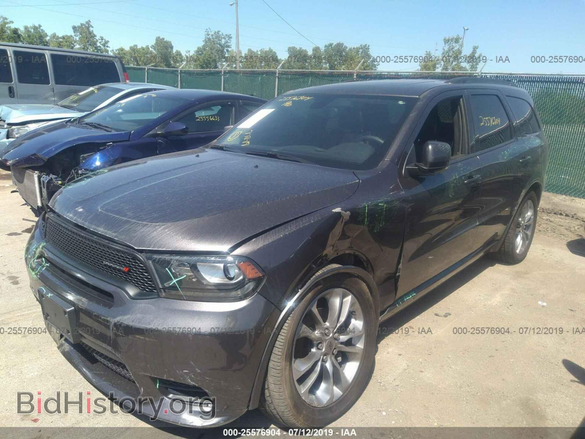 2019 DODGE DURANGO - VIN: 1C4RDJDG8KC582486 - Фото 2
