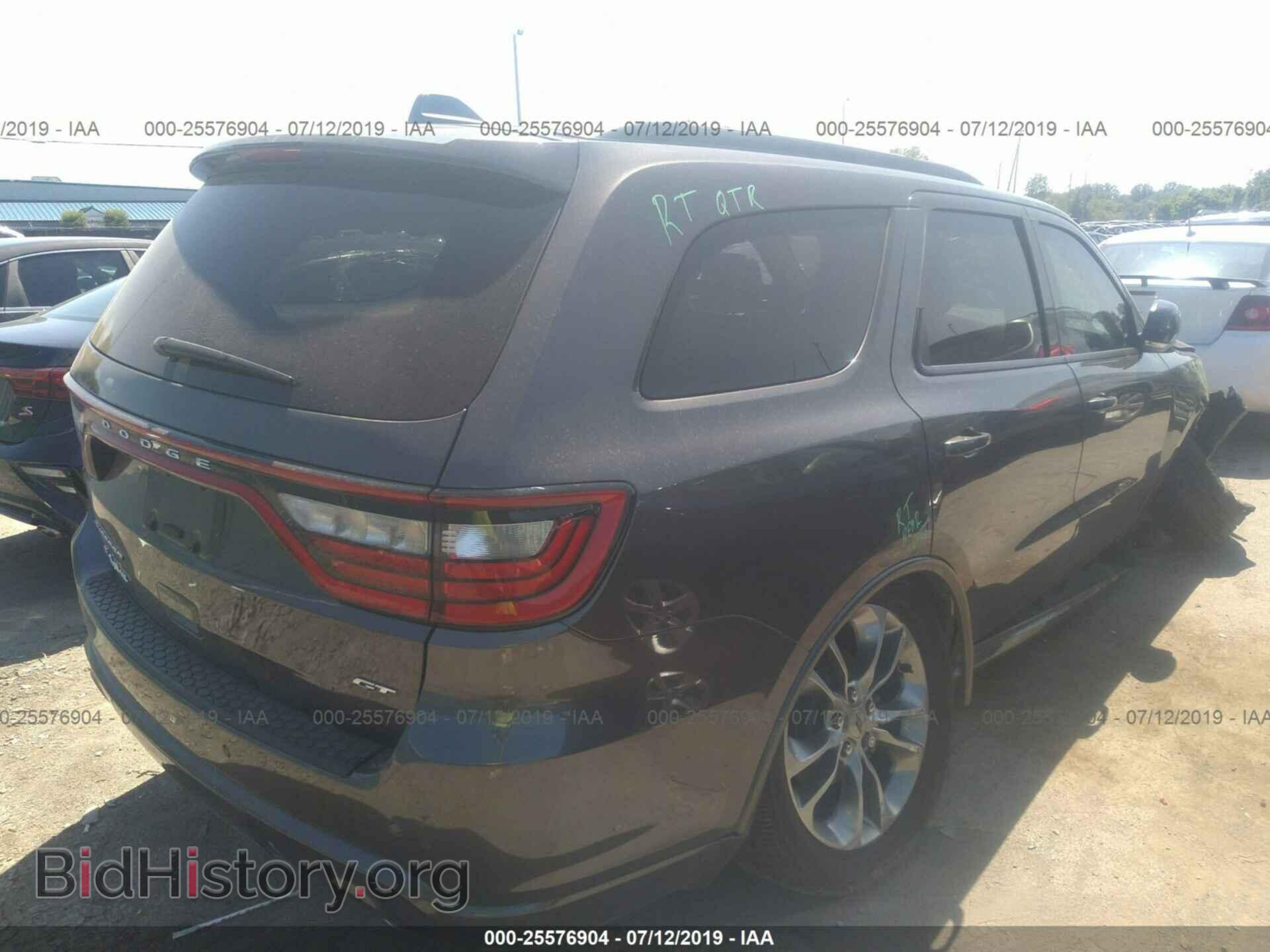 2019 DODGE DURANGO - VIN: 1C4RDJDG8KC582486 - Фото 4