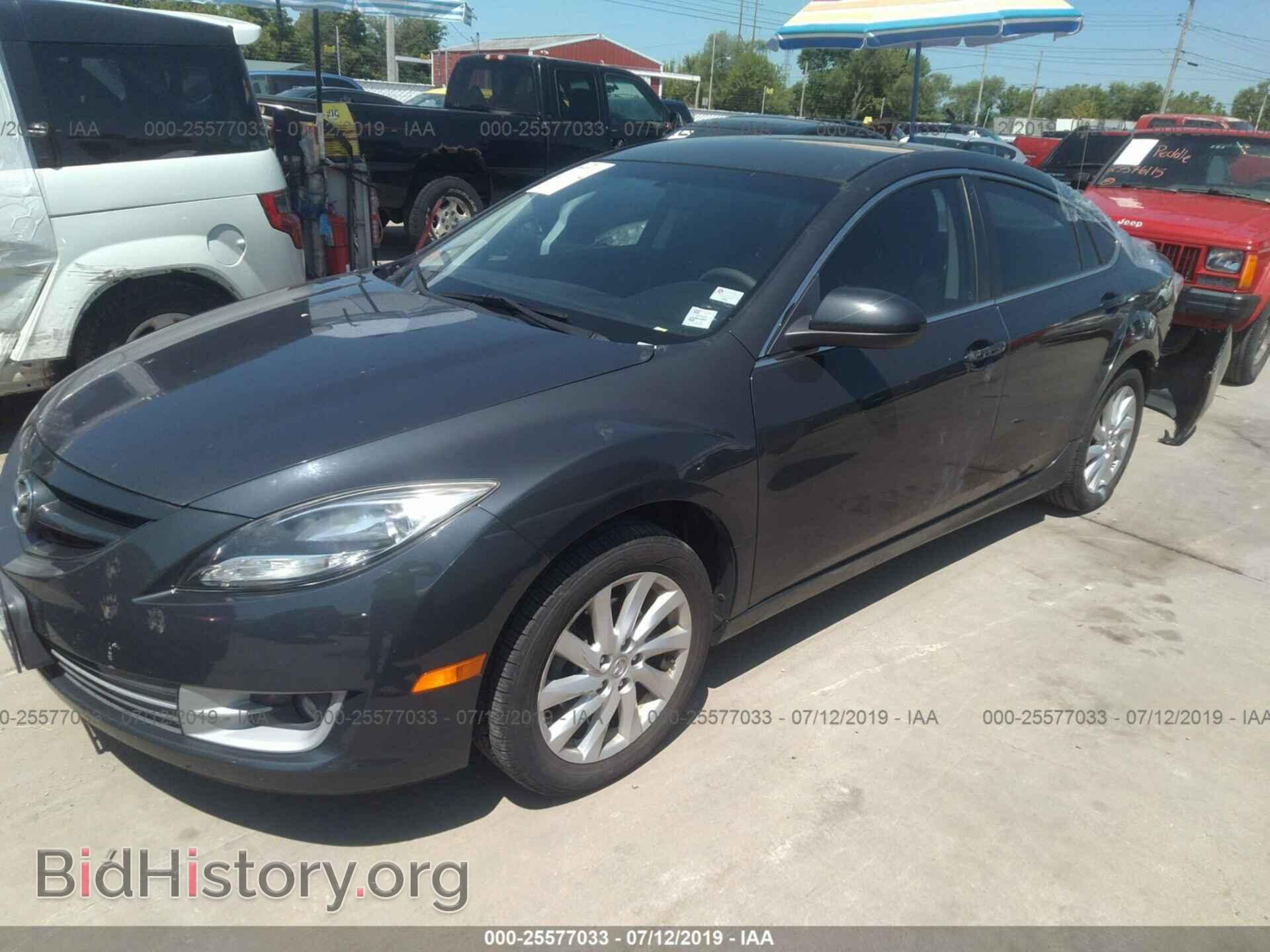 2012 MAZDA 6 - VIN: 1YVHZ8DH0C5M38767 - Фото 2