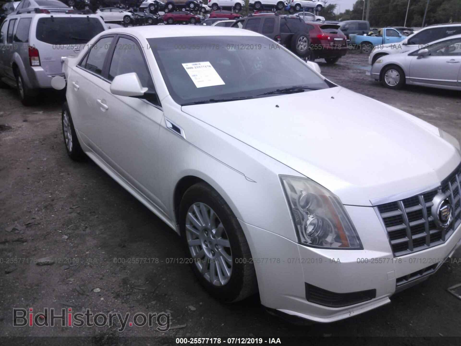 Photo 1G6DA5E51C0143028 - CADILLAC CTS 2012