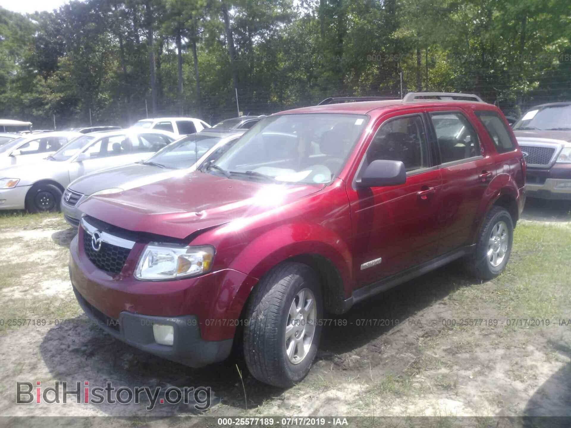 2008 MAZDA TRIBUTE - VIN: 4F2CZ06168KM20879 - Фото 2