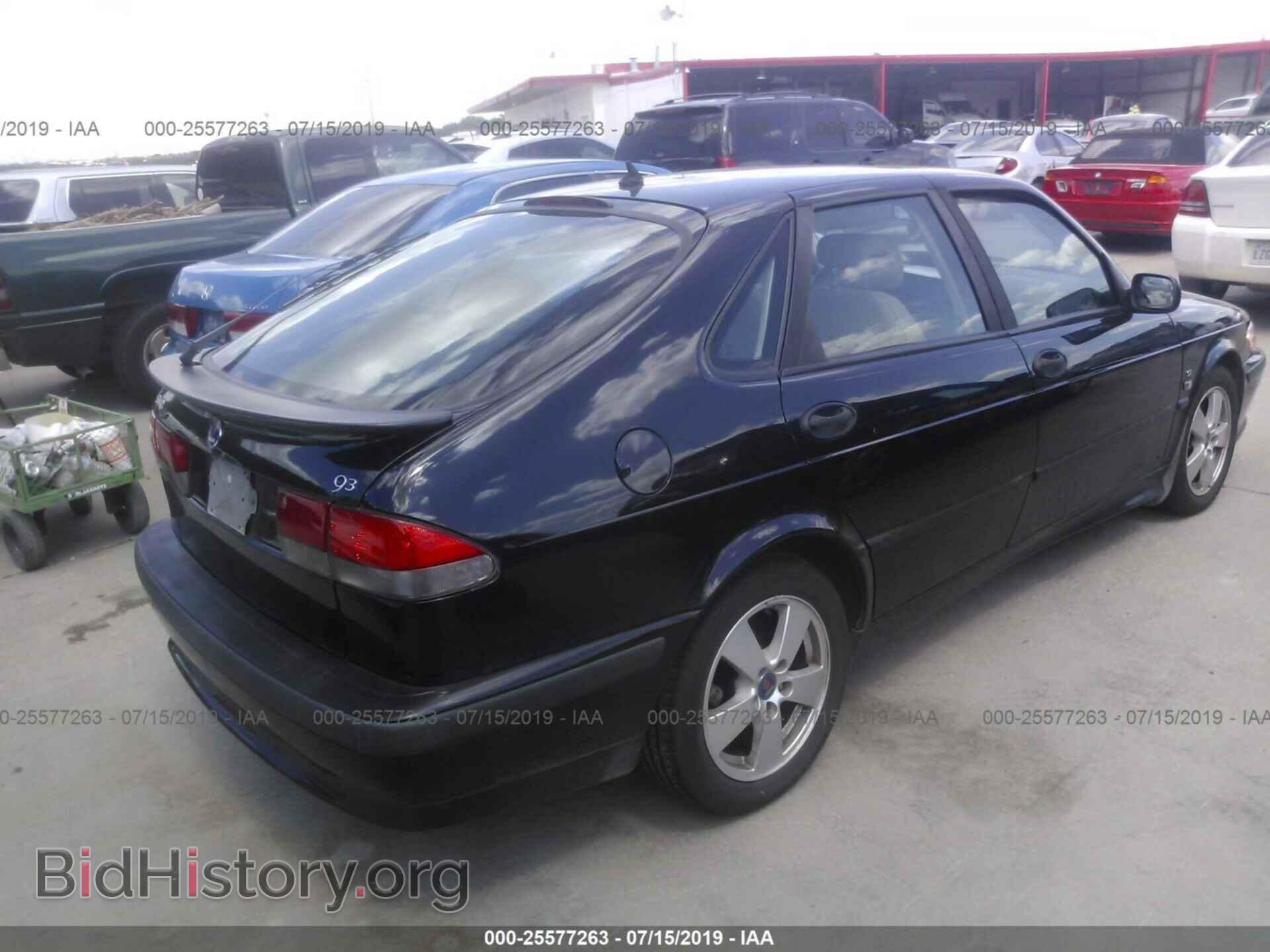 2002 SAAB 9-3 - VIN: YS3DF58K122019532 - Фото 4