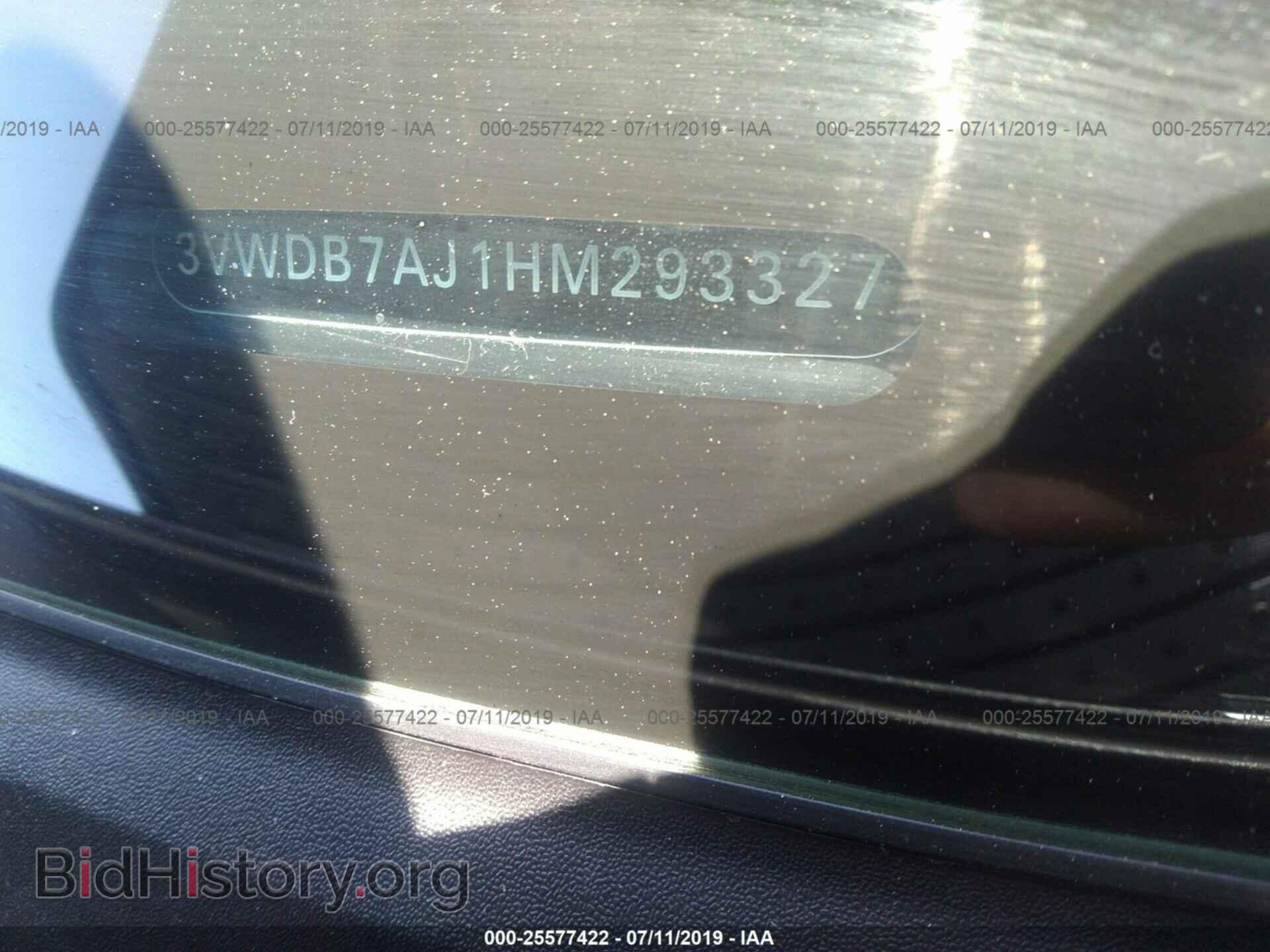 2017 VOLKSWAGEN JETTA - VIN: 3VWDB7AJ1HM293327 - Фото 9