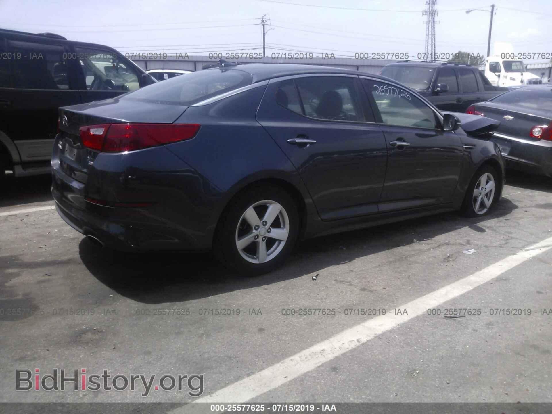 2015 KIA OPTIMA - VIN: KNAGM4A77F5599395 - Photo 4