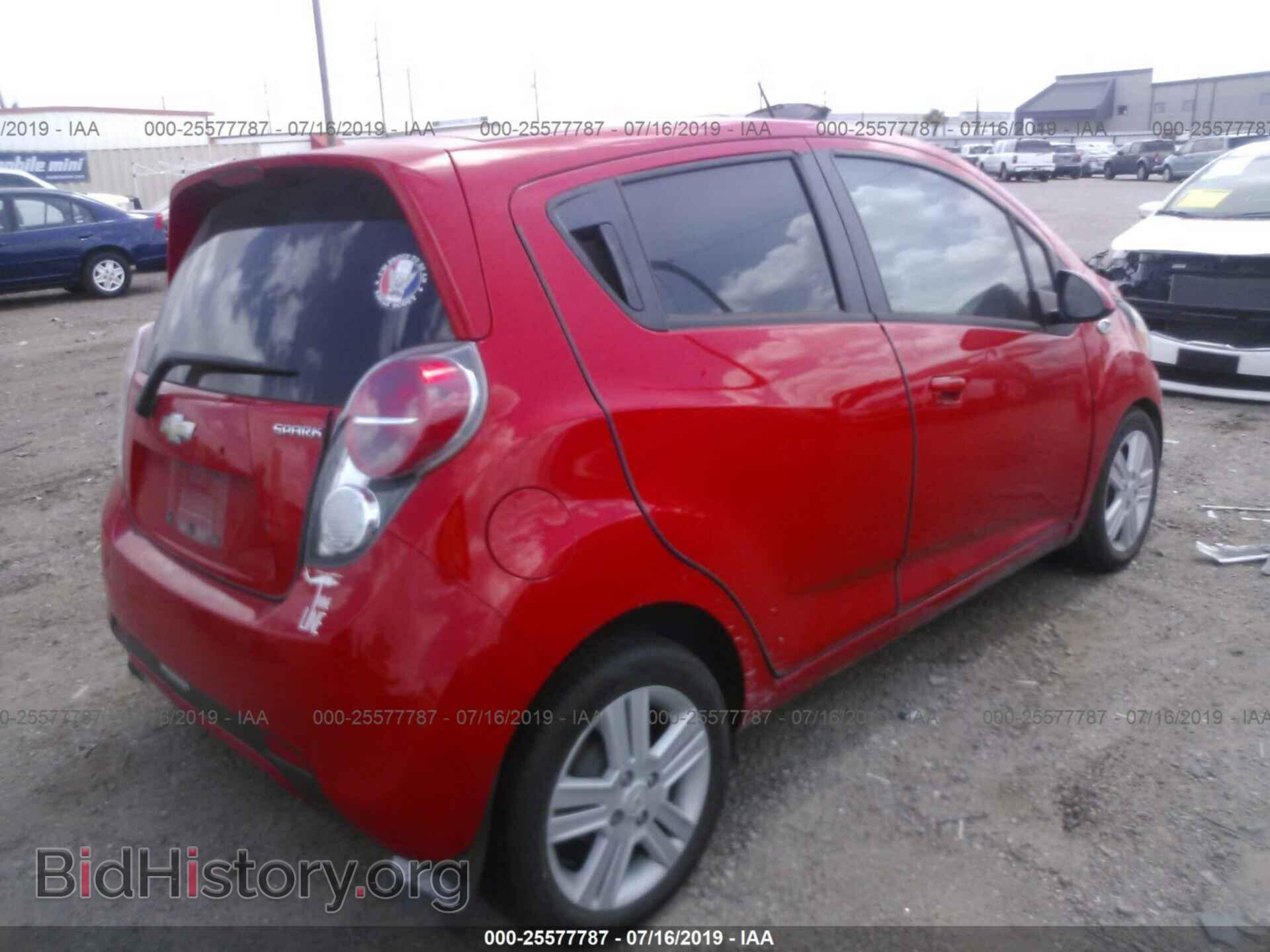 2014 CHEVROLET SPARK - VIN: KL8CD6S95EC550681 - Фото 4