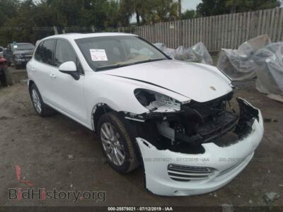 2014 Porsche CAYENNE, белый — VIN WP1AA2A2XELA08429, IAAI