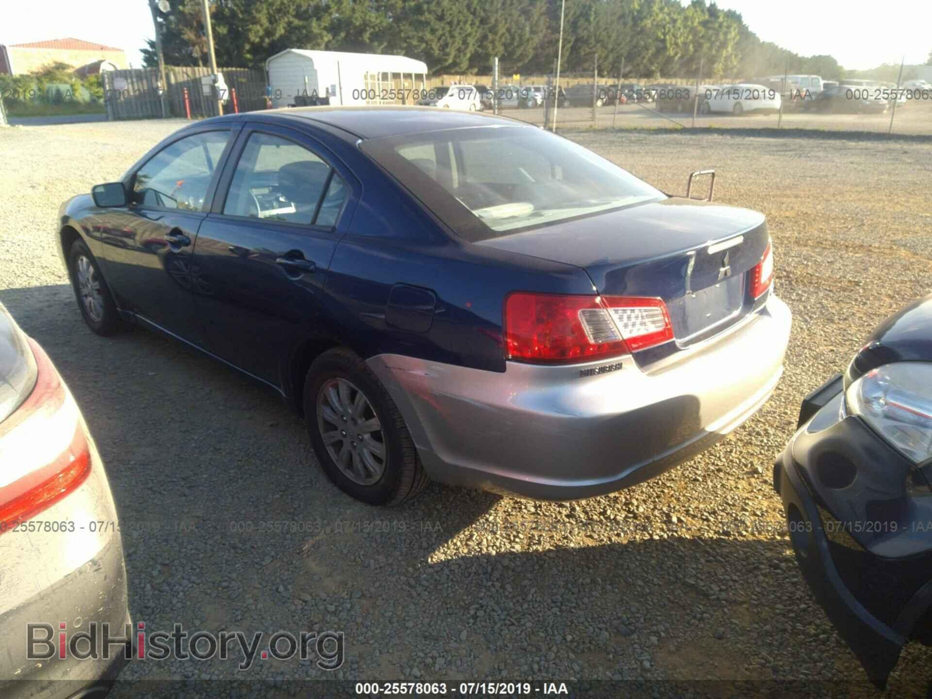 2009 MITSUBISHI GALANT - VIN: 4A3AB36F99E015962 - Фото 3