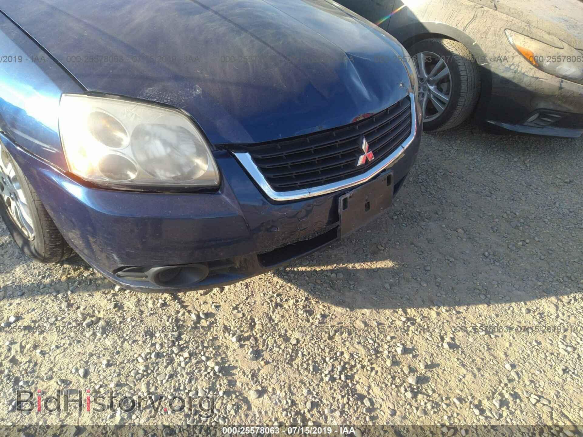 2009 MITSUBISHI GALANT - VIN: 4A3AB36F99E015962 - Фото 6