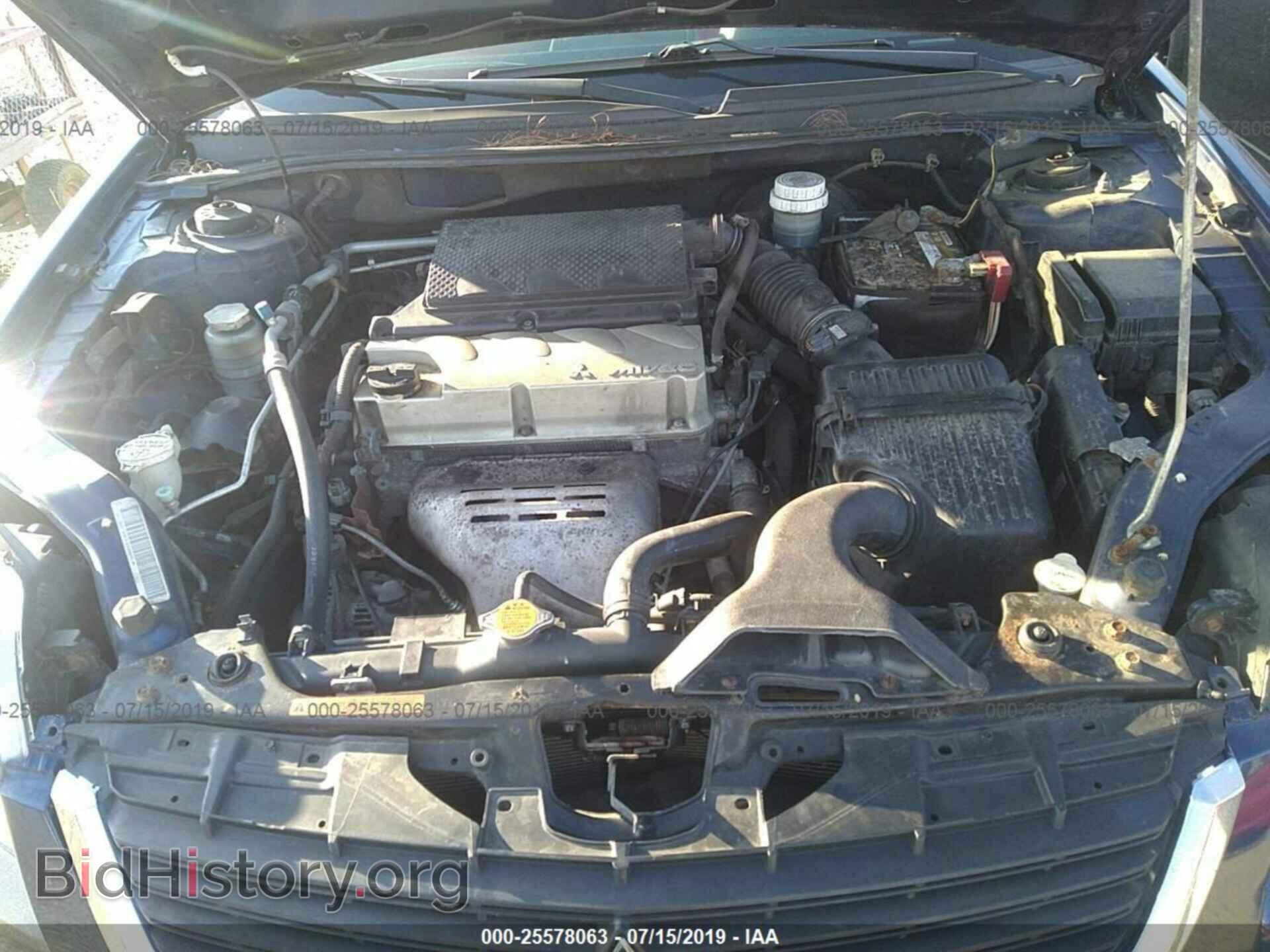 2009 MITSUBISHI GALANT - VIN: 4A3AB36F99E015962 - Фото 10