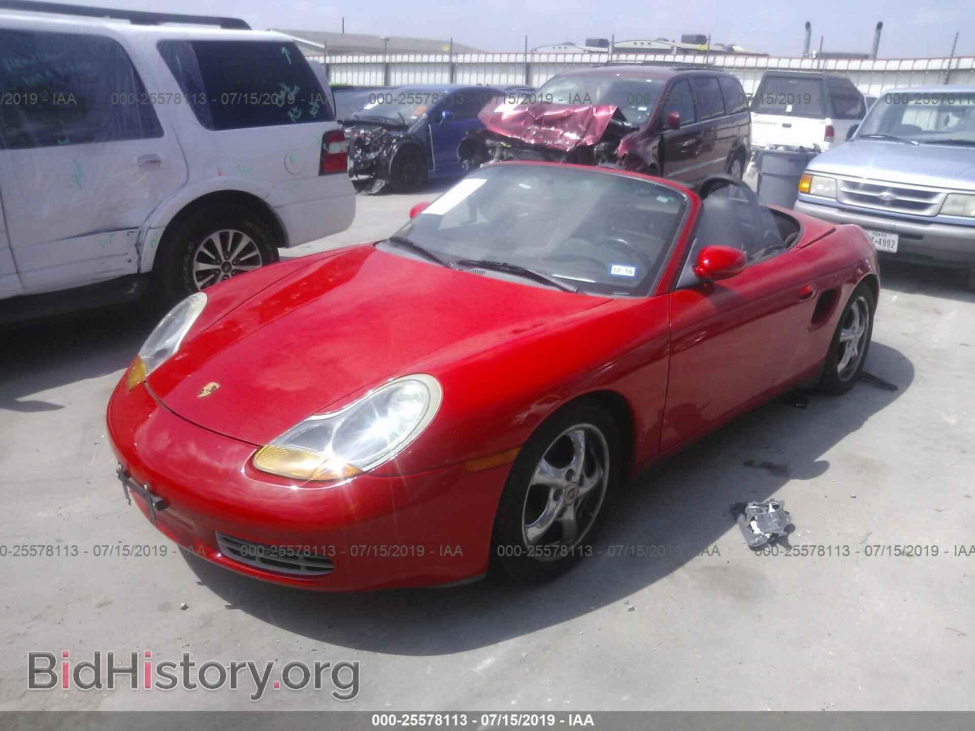 1998 PORSCHE BOXSTER - VIN: WP0CA2985WS620211 - Фото 2