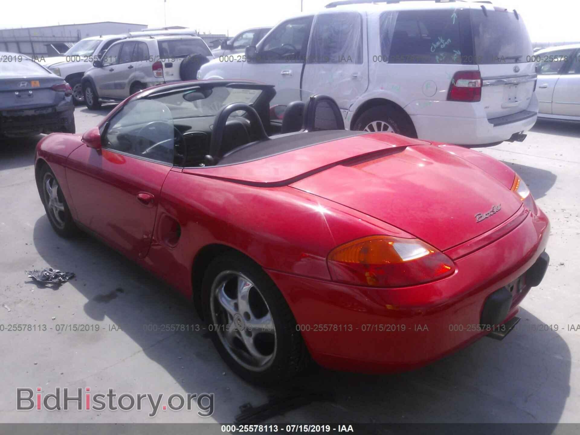 1998 PORSCHE BOXSTER - VIN: WP0CA2985WS620211 - Фото 3