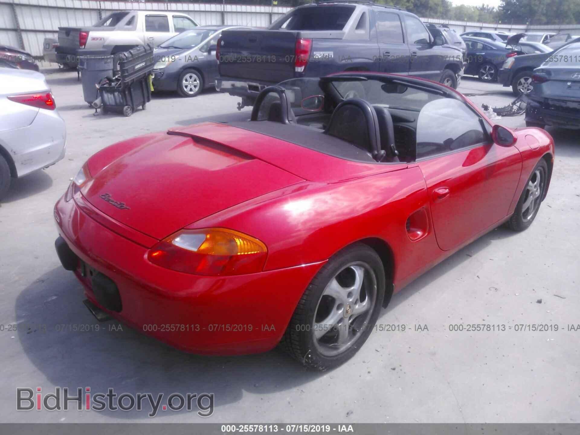 1998 PORSCHE BOXSTER - VIN: WP0CA2985WS620211 - Фото 4
