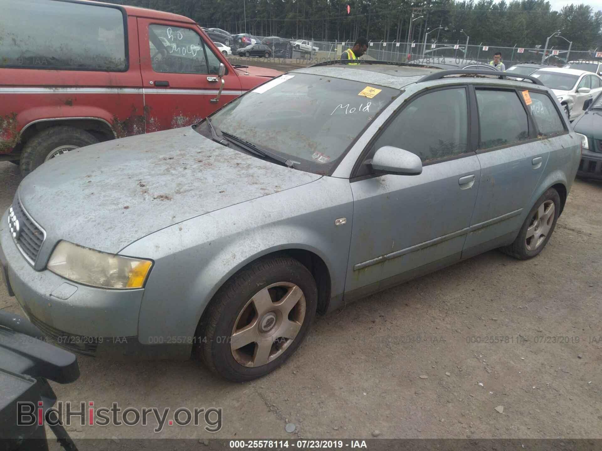 2002 AUDI A4 - VIN: WAUVC68E92A214625 - Фото 2