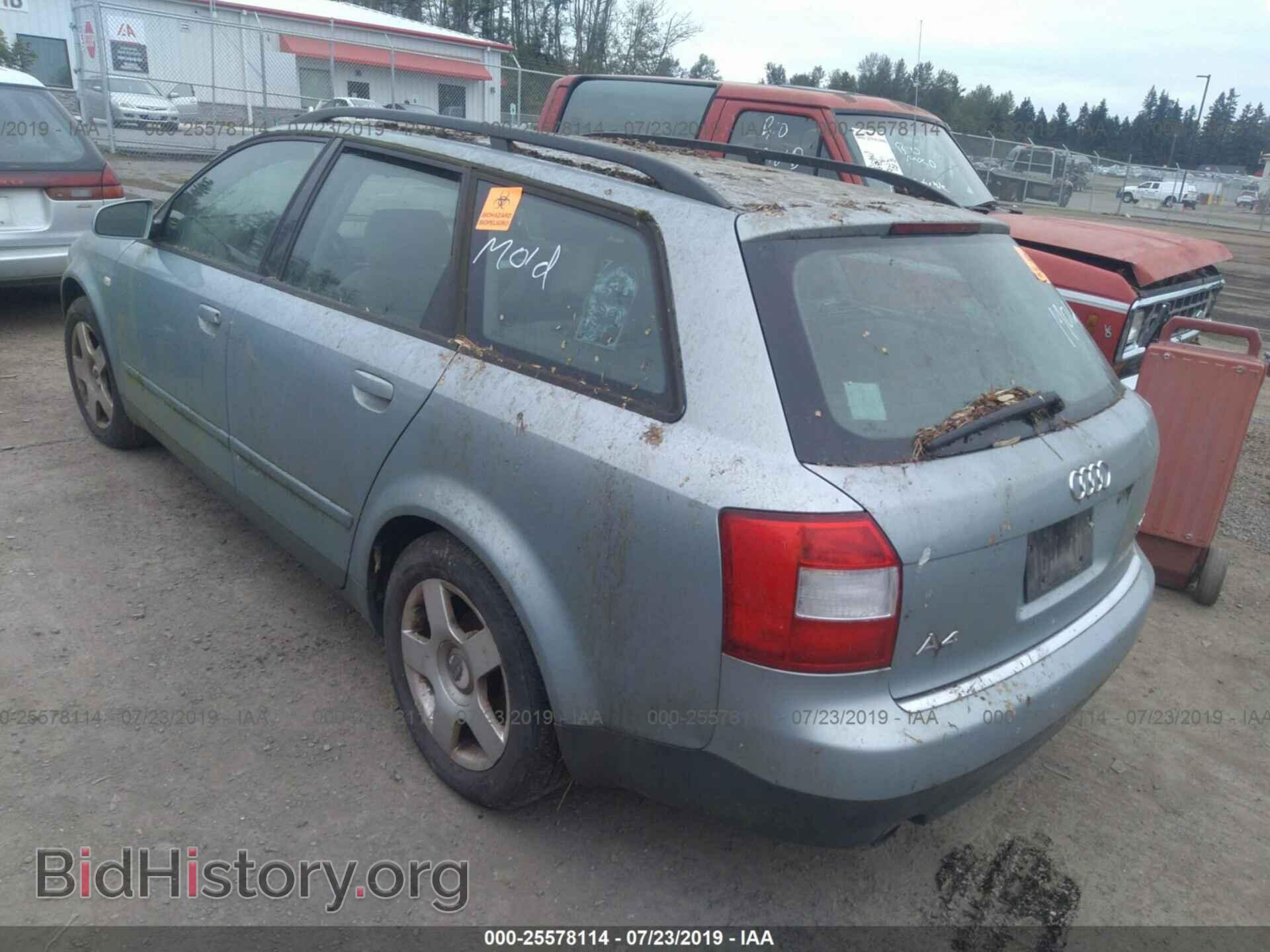 2002 AUDI A4 - VIN: WAUVC68E92A214625 - Фото 3