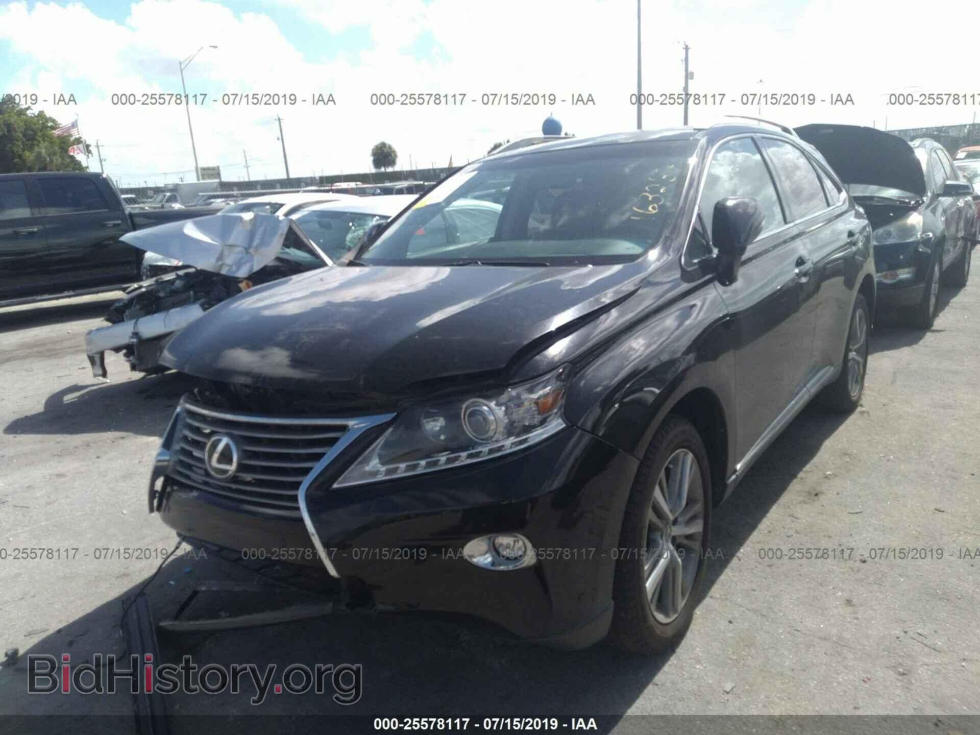 2015 LEXUS RX - VIN: 2T2ZK1BA0FC163237 - Фото 2
