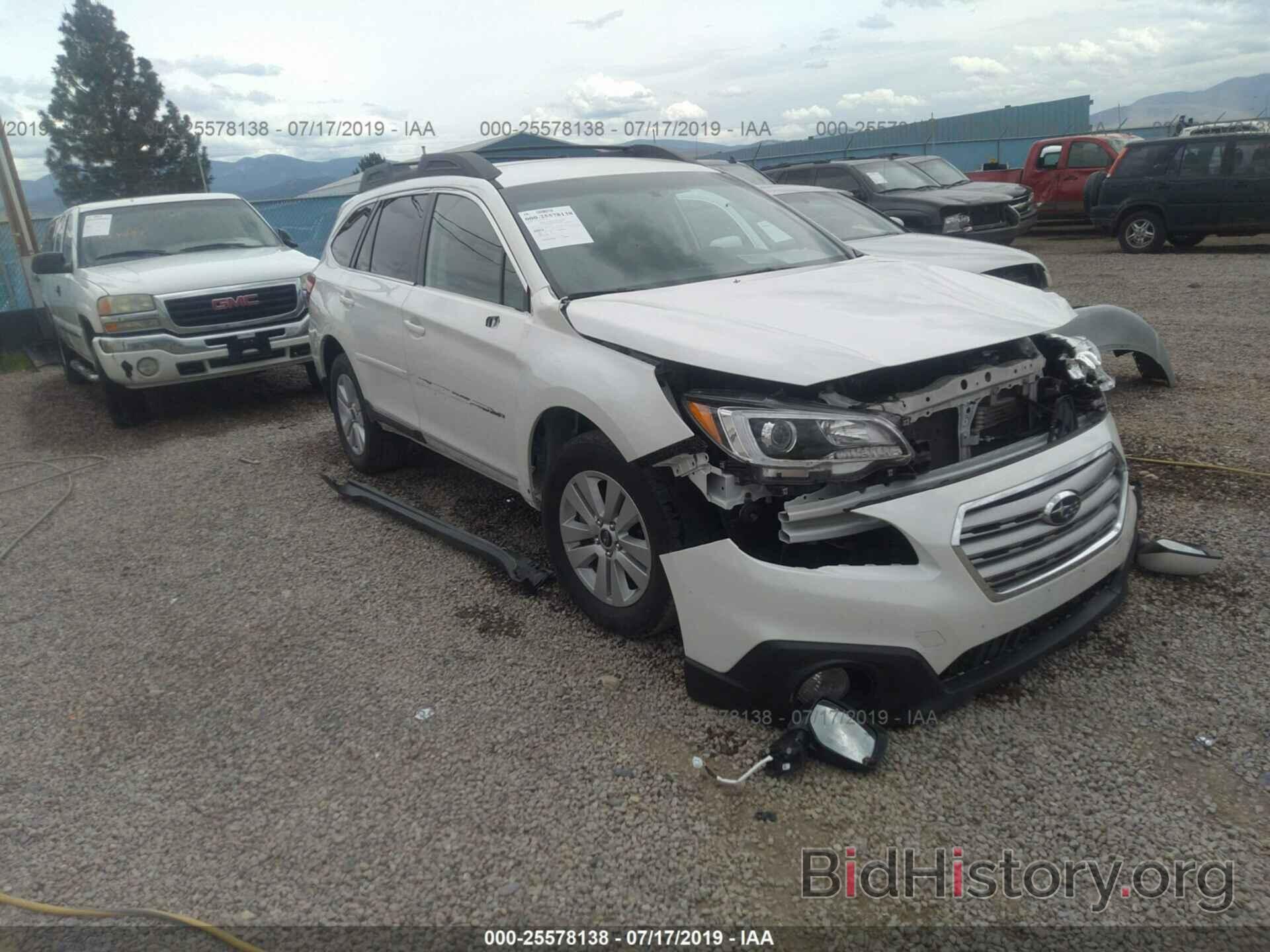 Фотография 4S4BSACC0H3422371 - SUBARU OUTBACK 2017