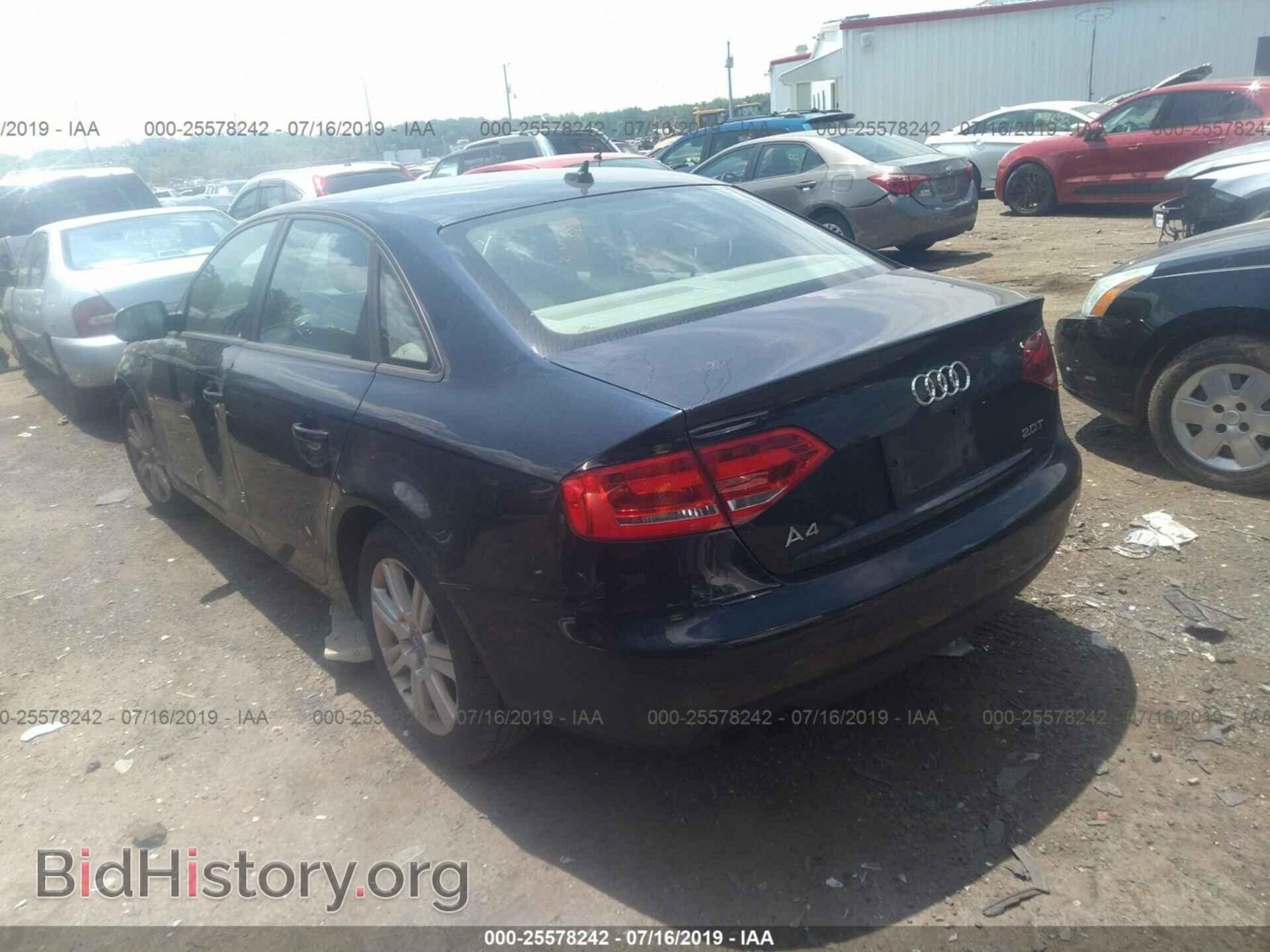 2010 AUDI A4 - VIN: WAUAFAFL8AN044470 - Фото 3