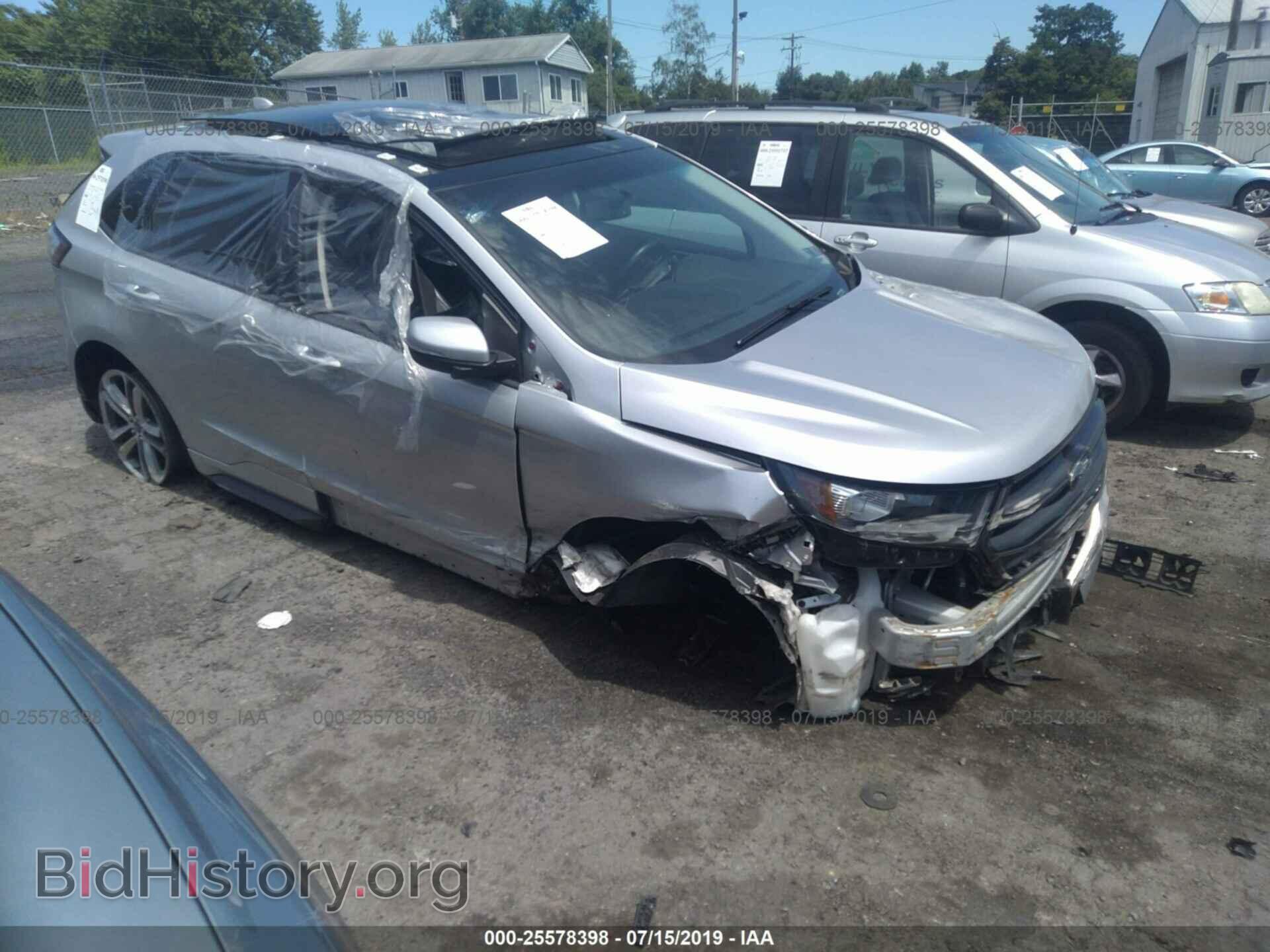 Фотография 2FMTK4AP5FBC08341 - FORD EDGE 2015