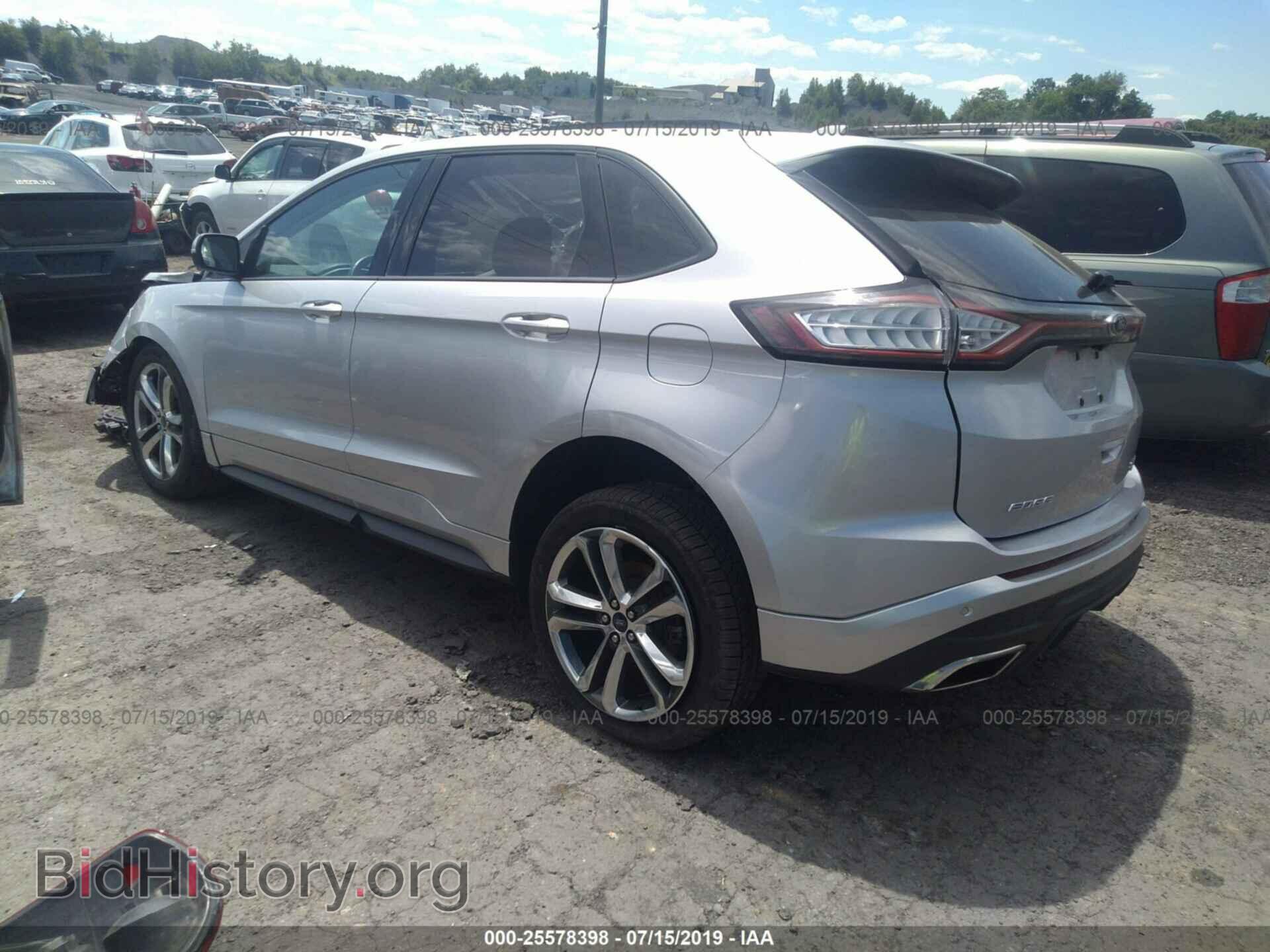 2015 FORD EDGE - VIN: 2FMTK4AP5FBC08341 - Фото 3