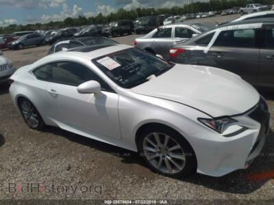 2015 Lexus RC 350, белый — VIN JTHHE5BC2F5010984, IAAI