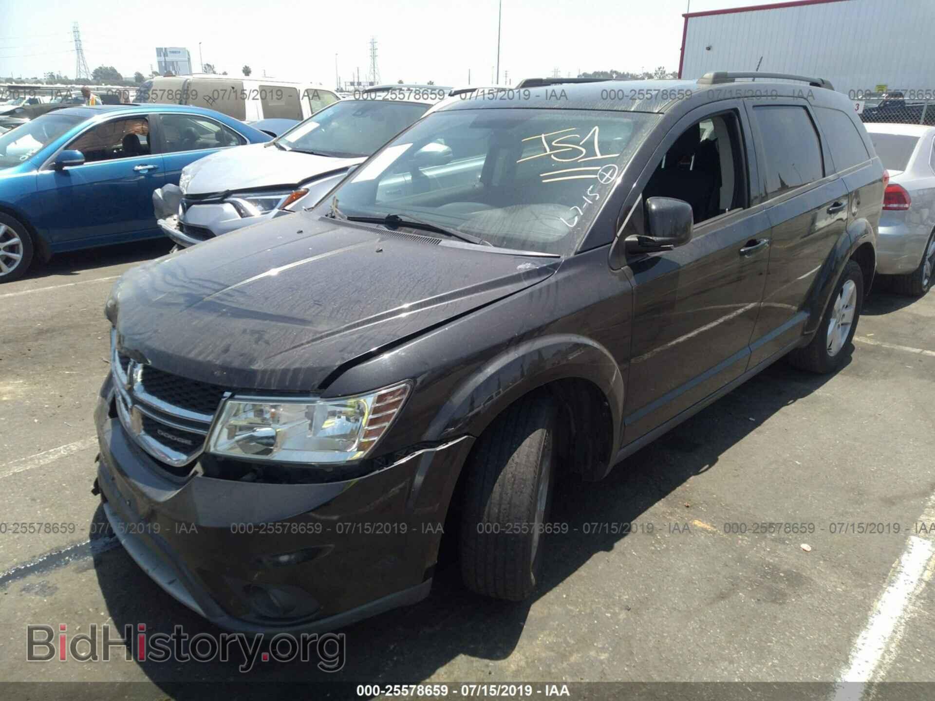 2012 DODGE JOURNEY - VIN: 3C4PDCBG0CT161180 - Photo 2