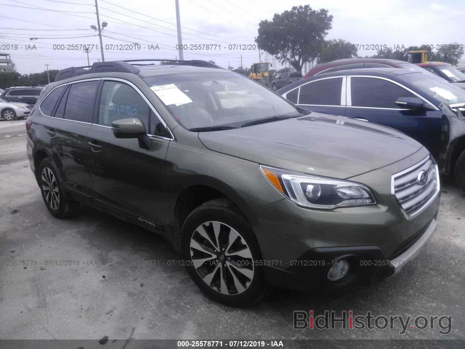 Photo 4S4BSBLC5G3266039 - SUBARU OUTBACK 2016