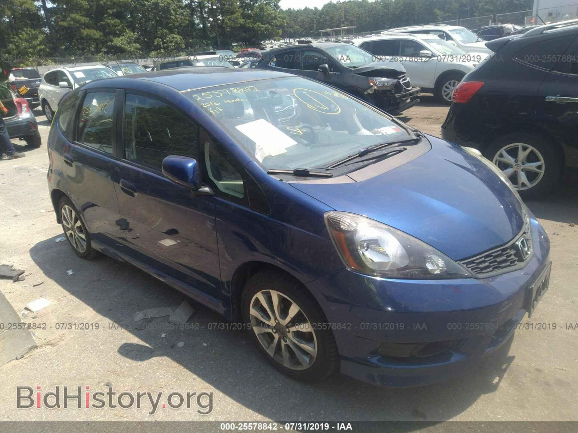Photo JHMGE8G50DC035995 - HONDA FIT 2013